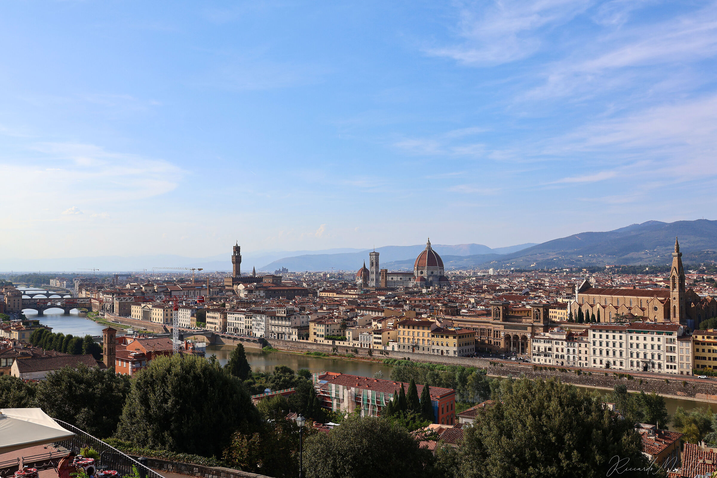 Firenze, piazzale Michelangelo.