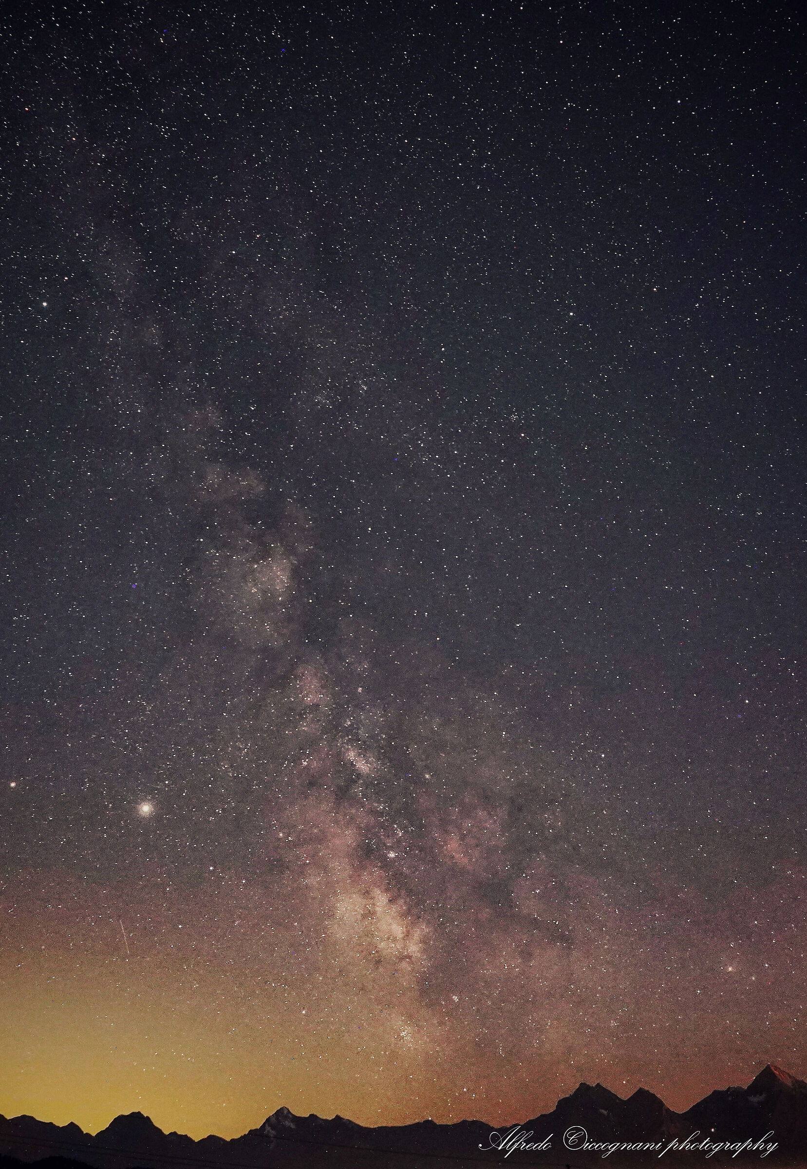 Milky Way in Val D'Aosta