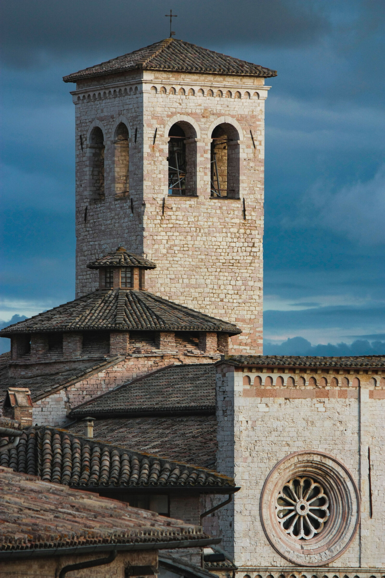 tetti di Assisi