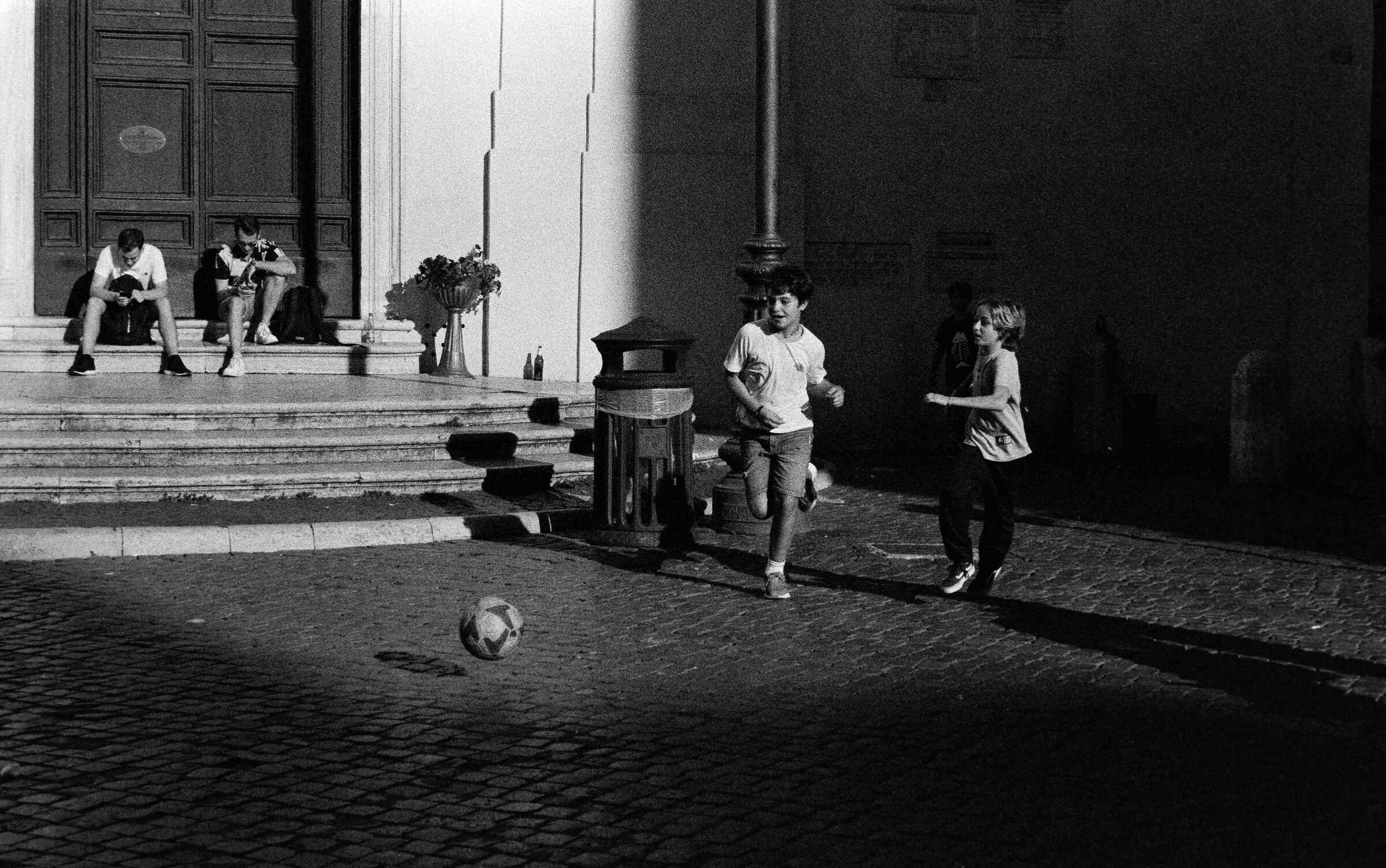 Saturday in the village