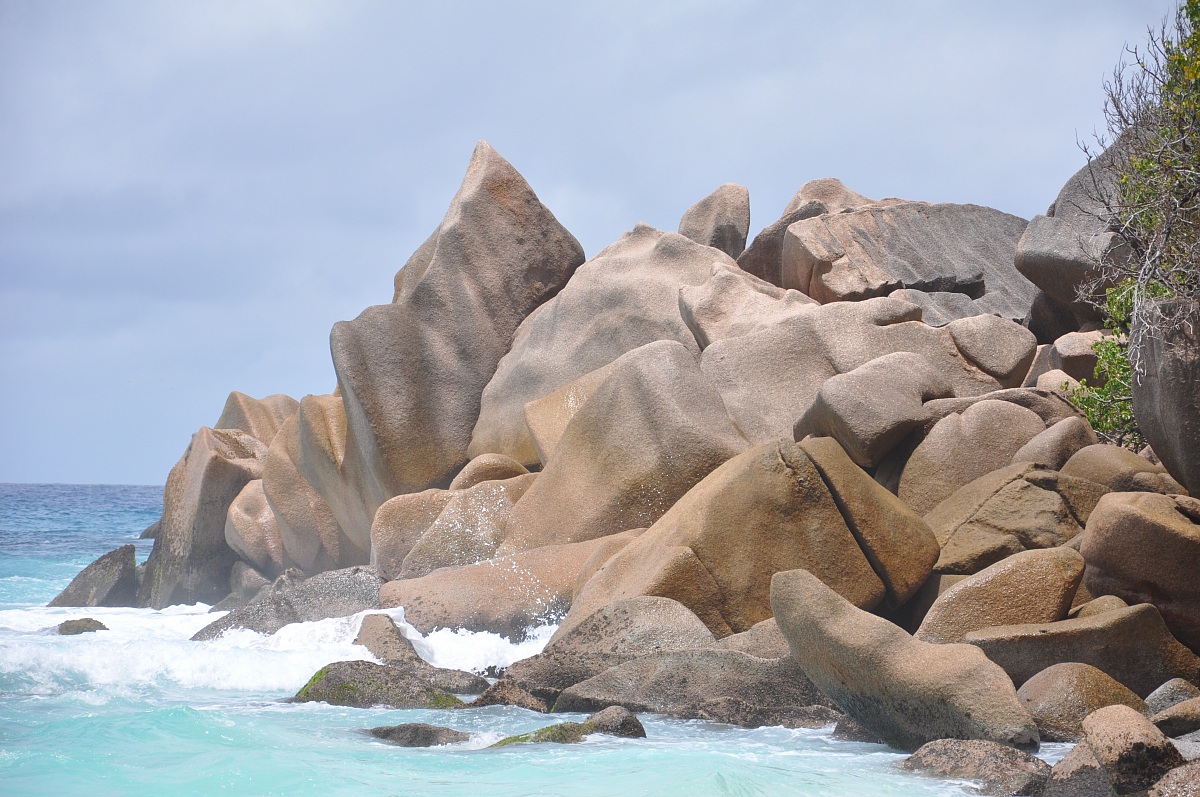 Rocce di Petite Anse