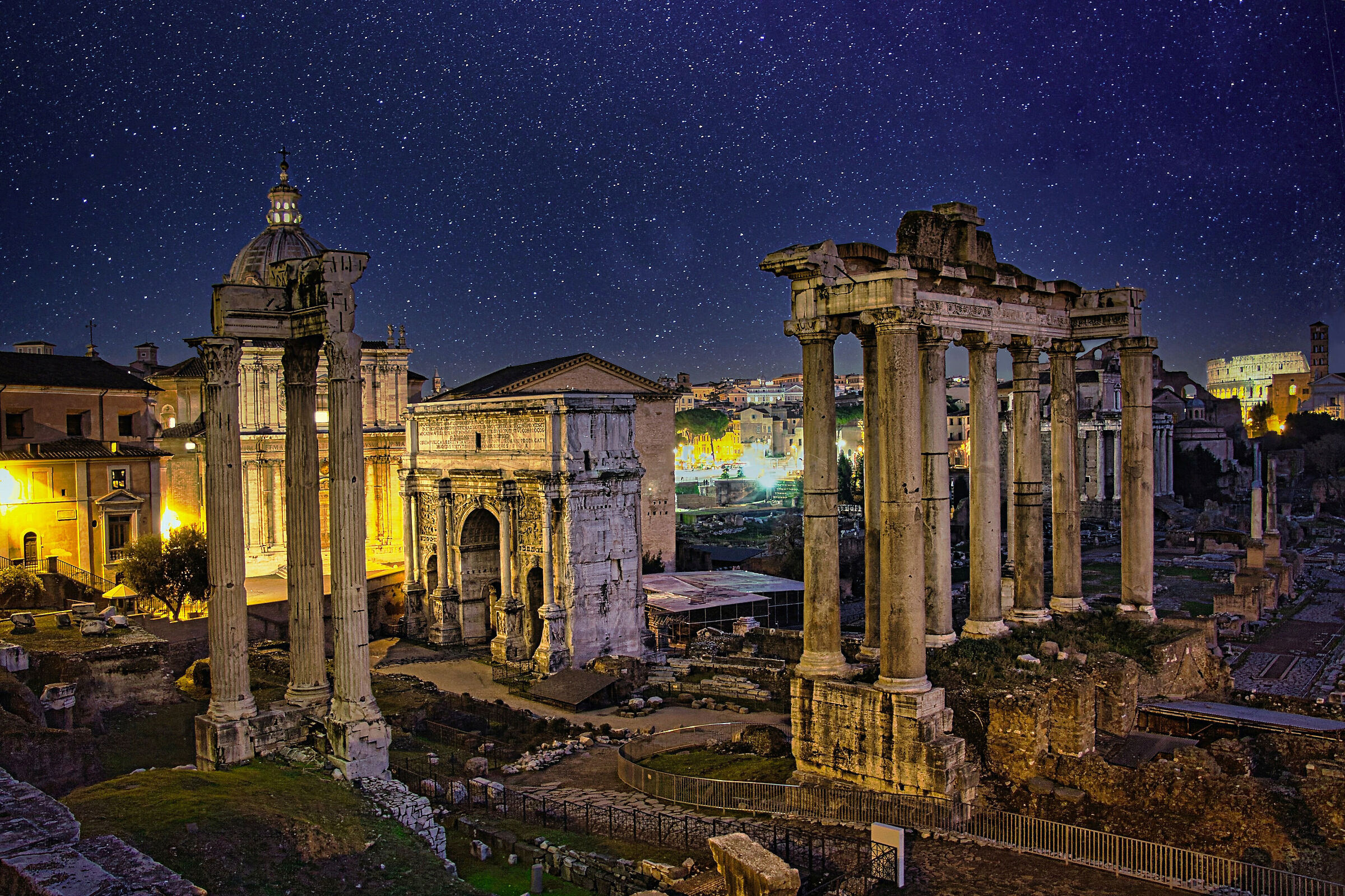 The holes under the stars