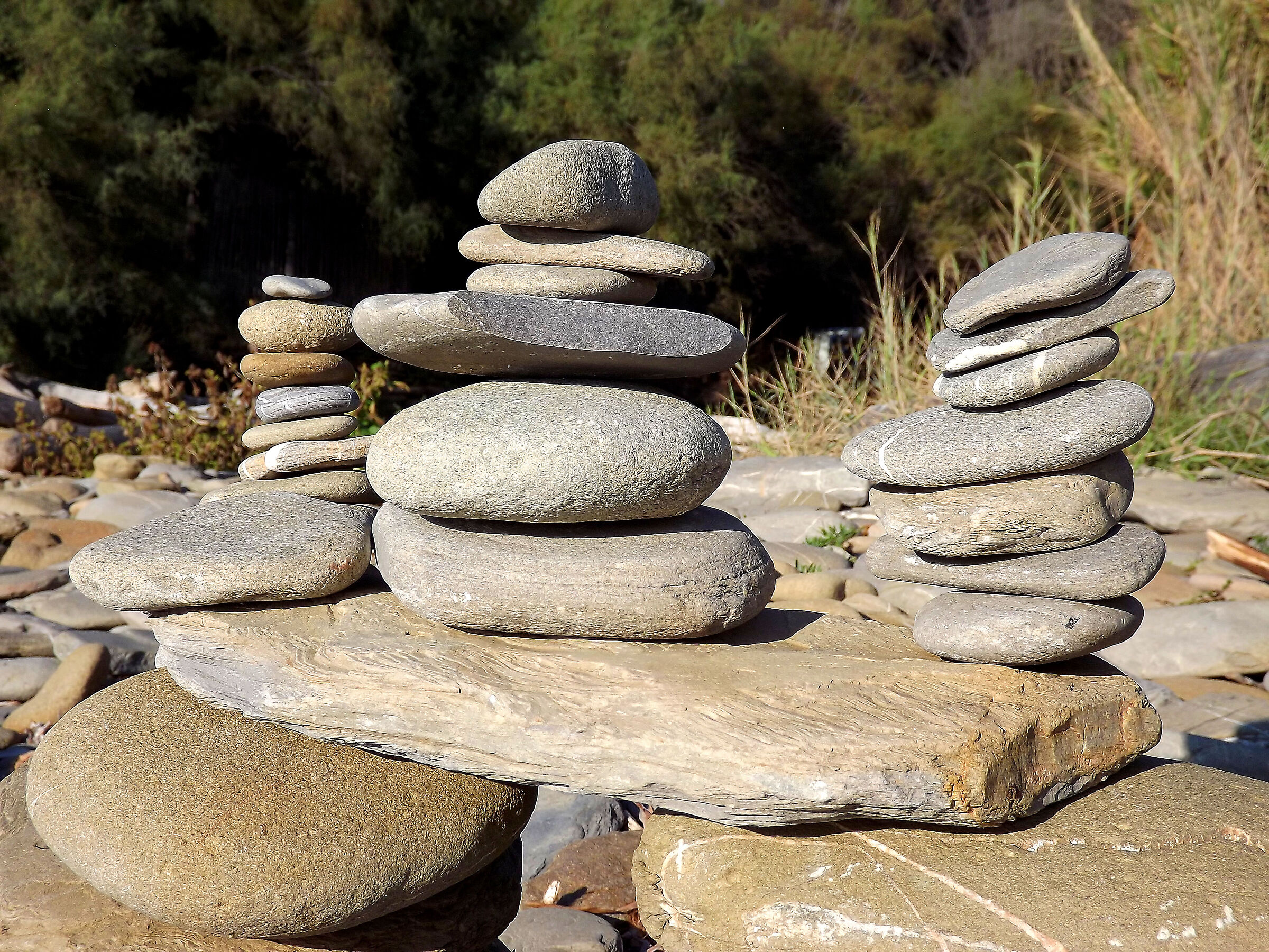 One stone at a time...