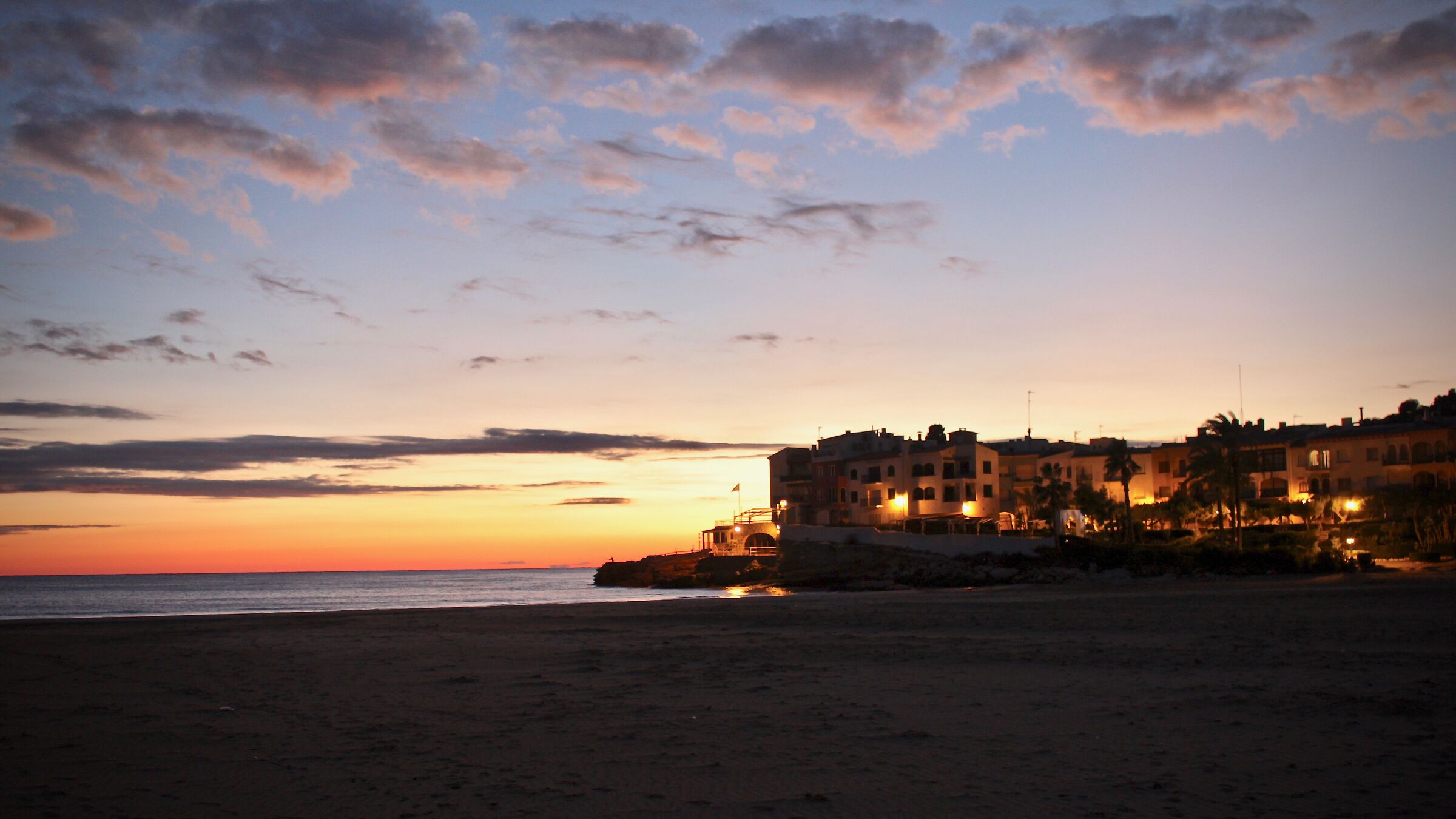 Sunset on the Roc