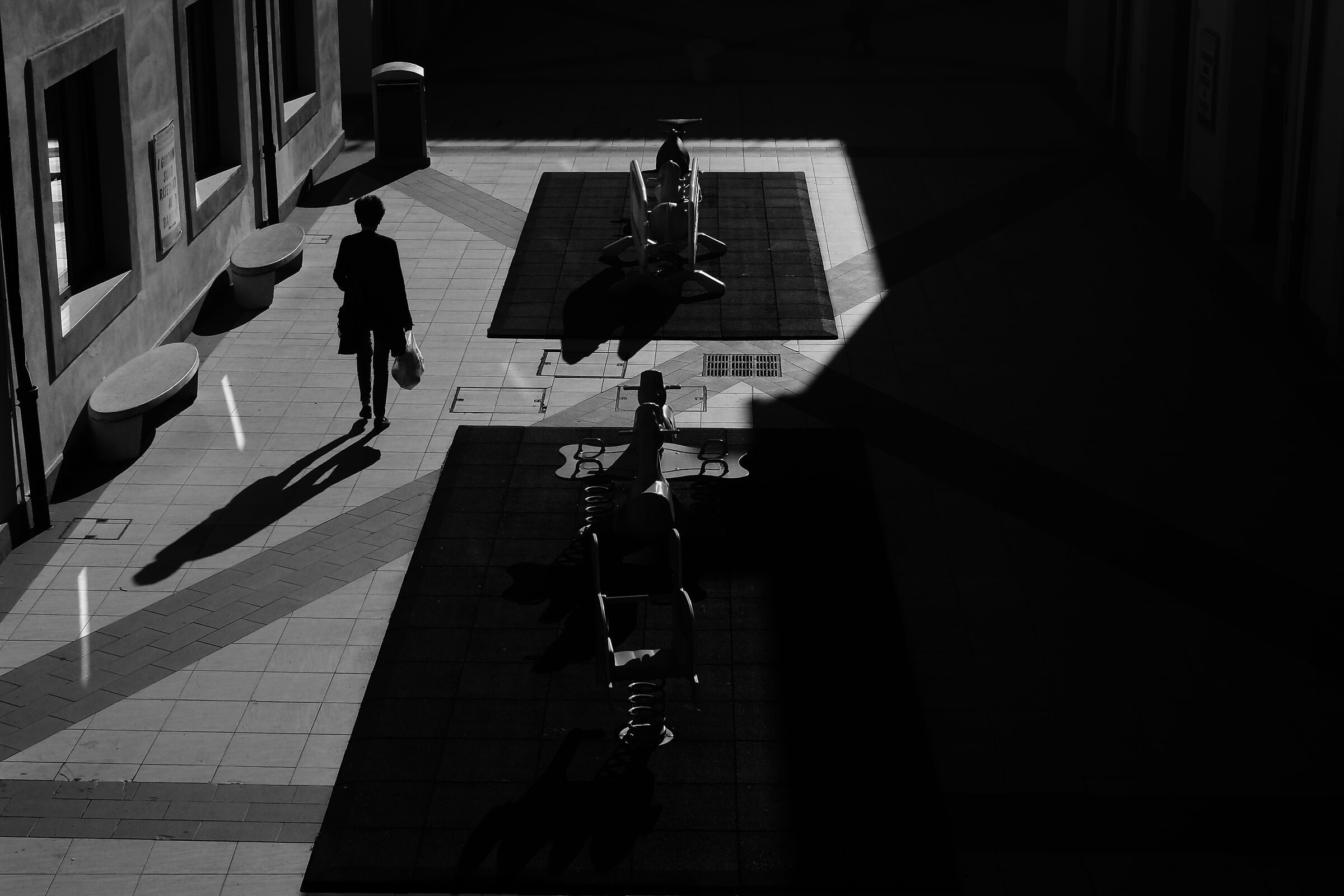 Immagini dell'istantanea sulla strada.