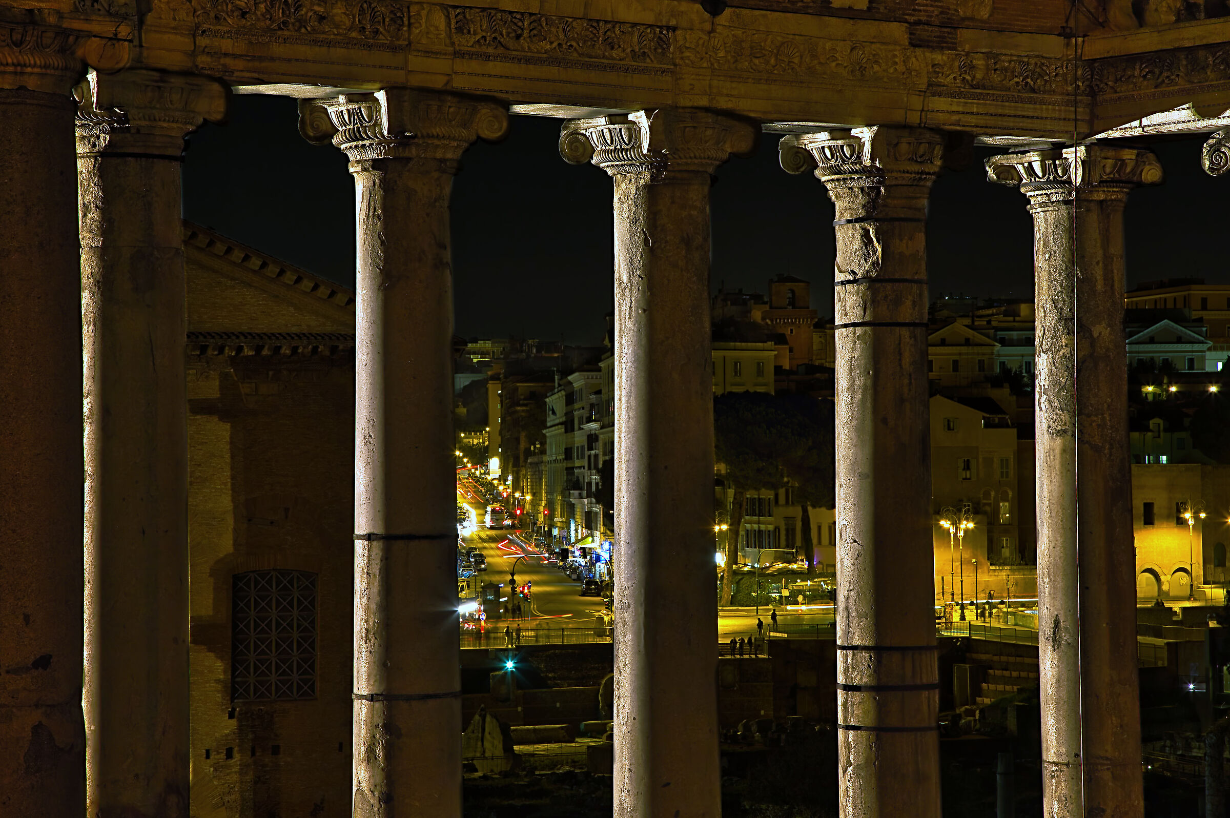 Between the Pillars of Saturn