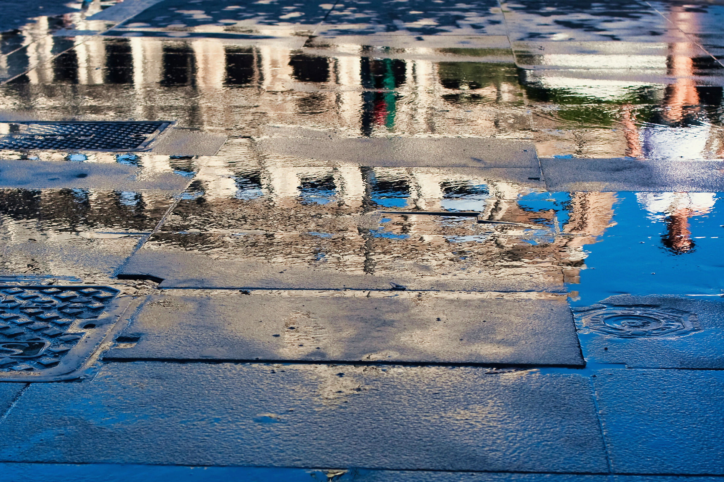 Reflections of Rome after the storm