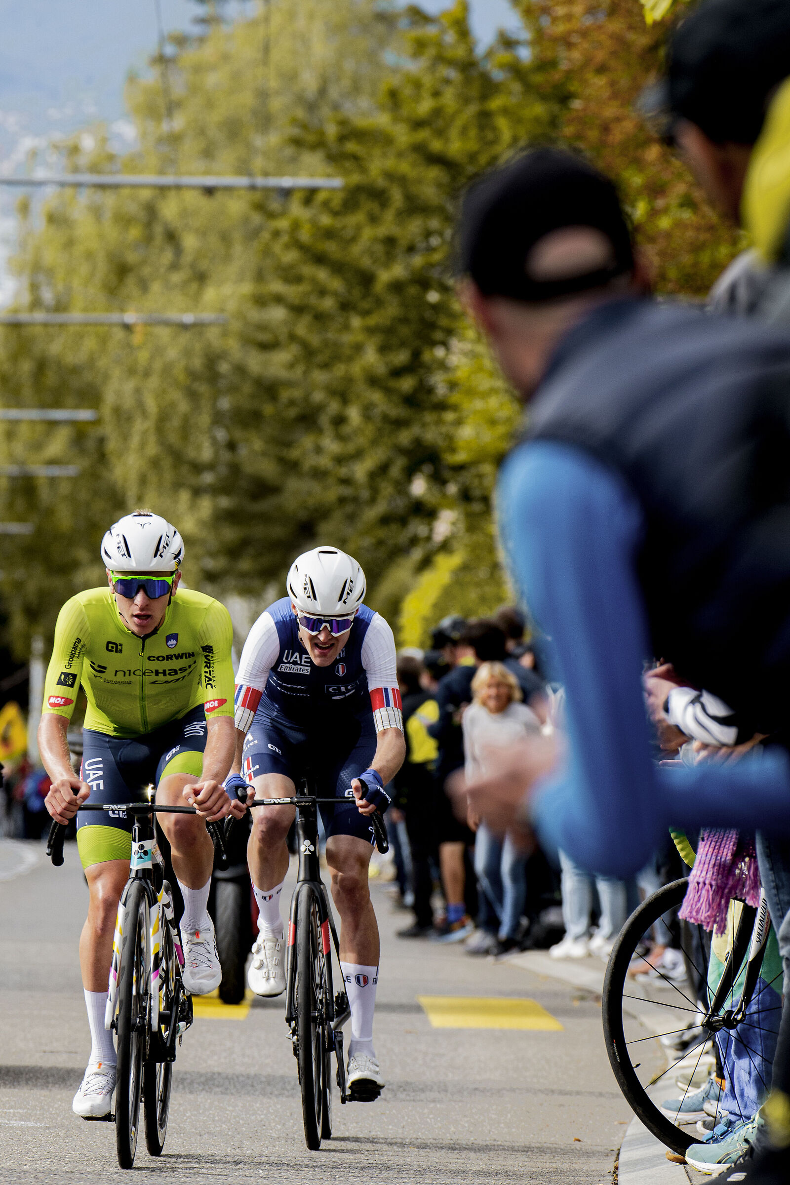 Tadej Pogacar e Pavel Sivakov - Mondiale Zurigo 2024