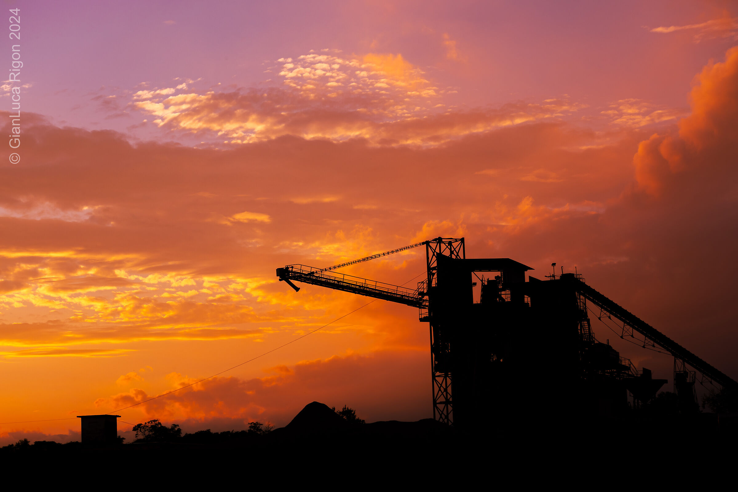 Silhouette alla cava
