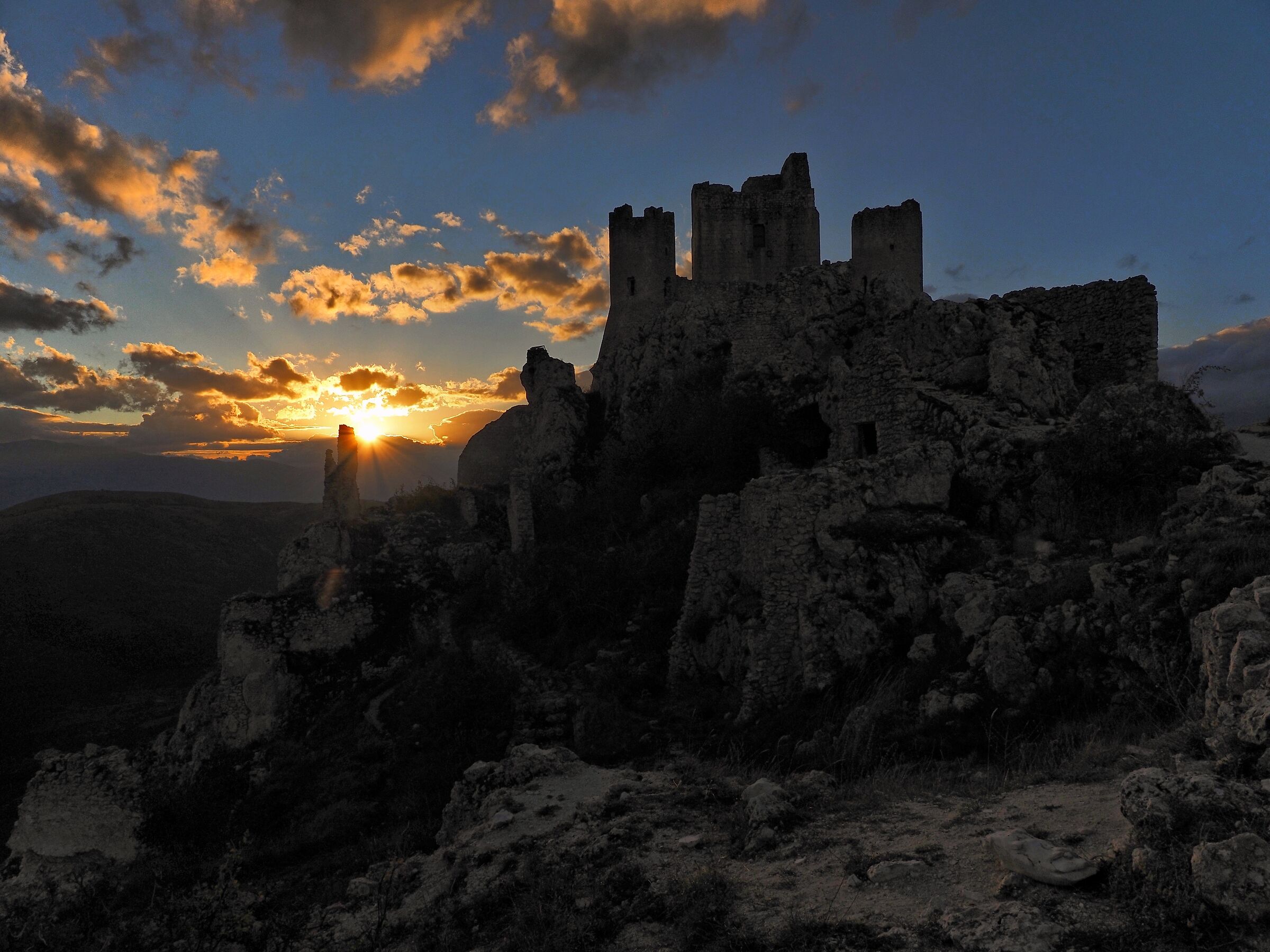 Tramonto a Rocca Calascio (AQ)