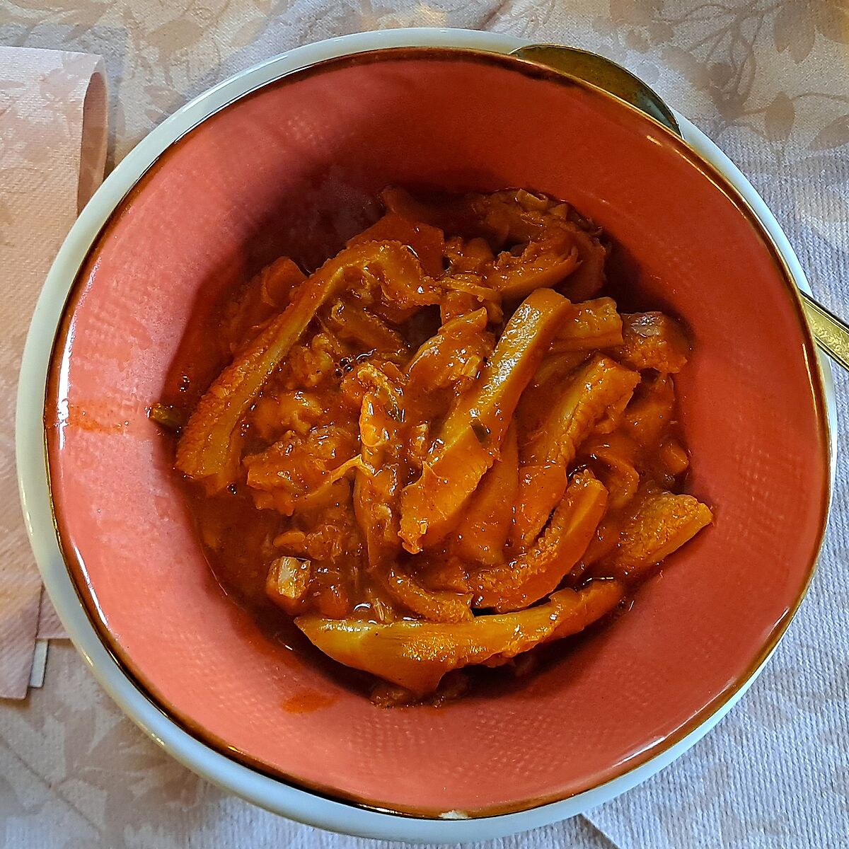 Florentine tripe... how good it is!