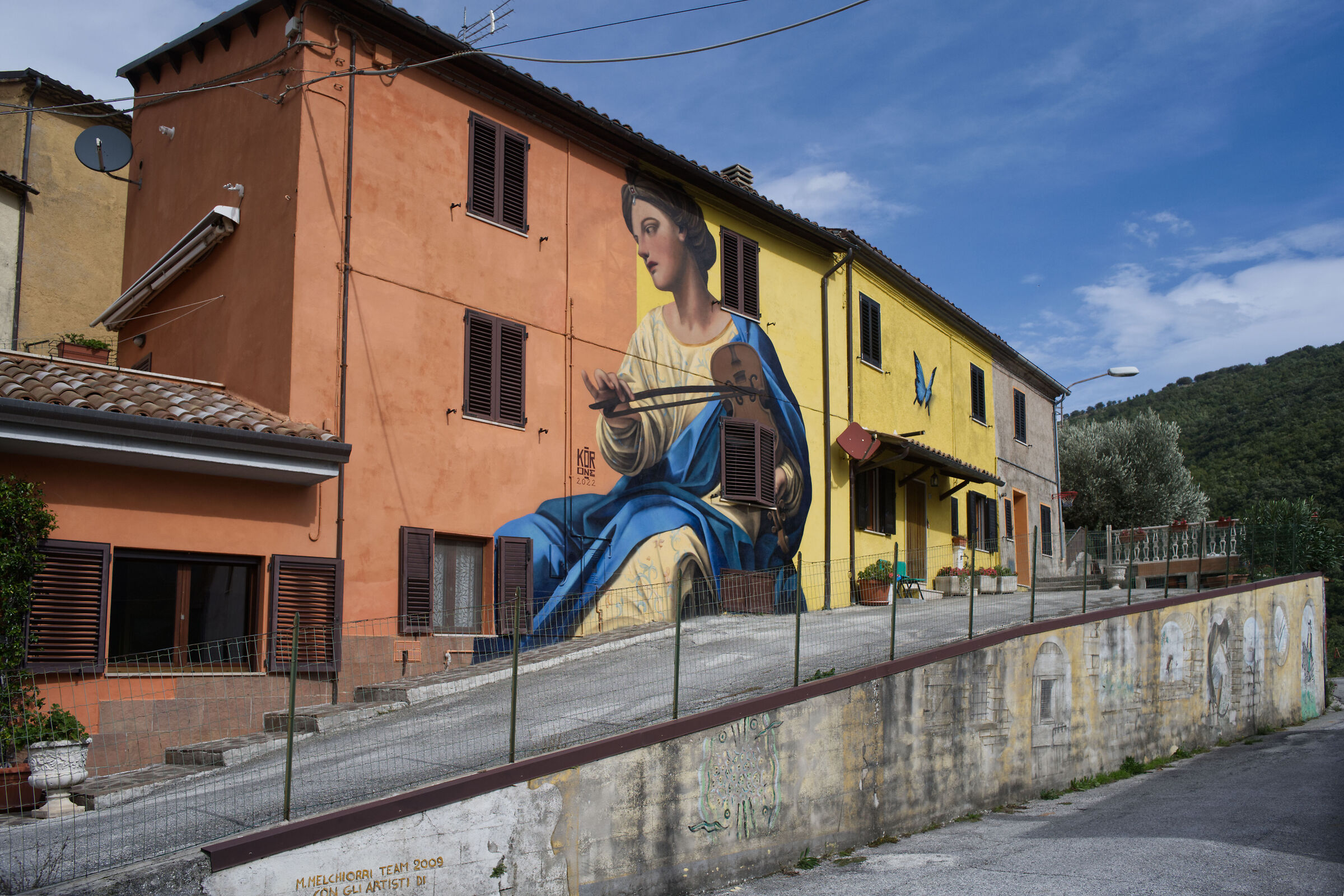 Cacciano e i suoi murales