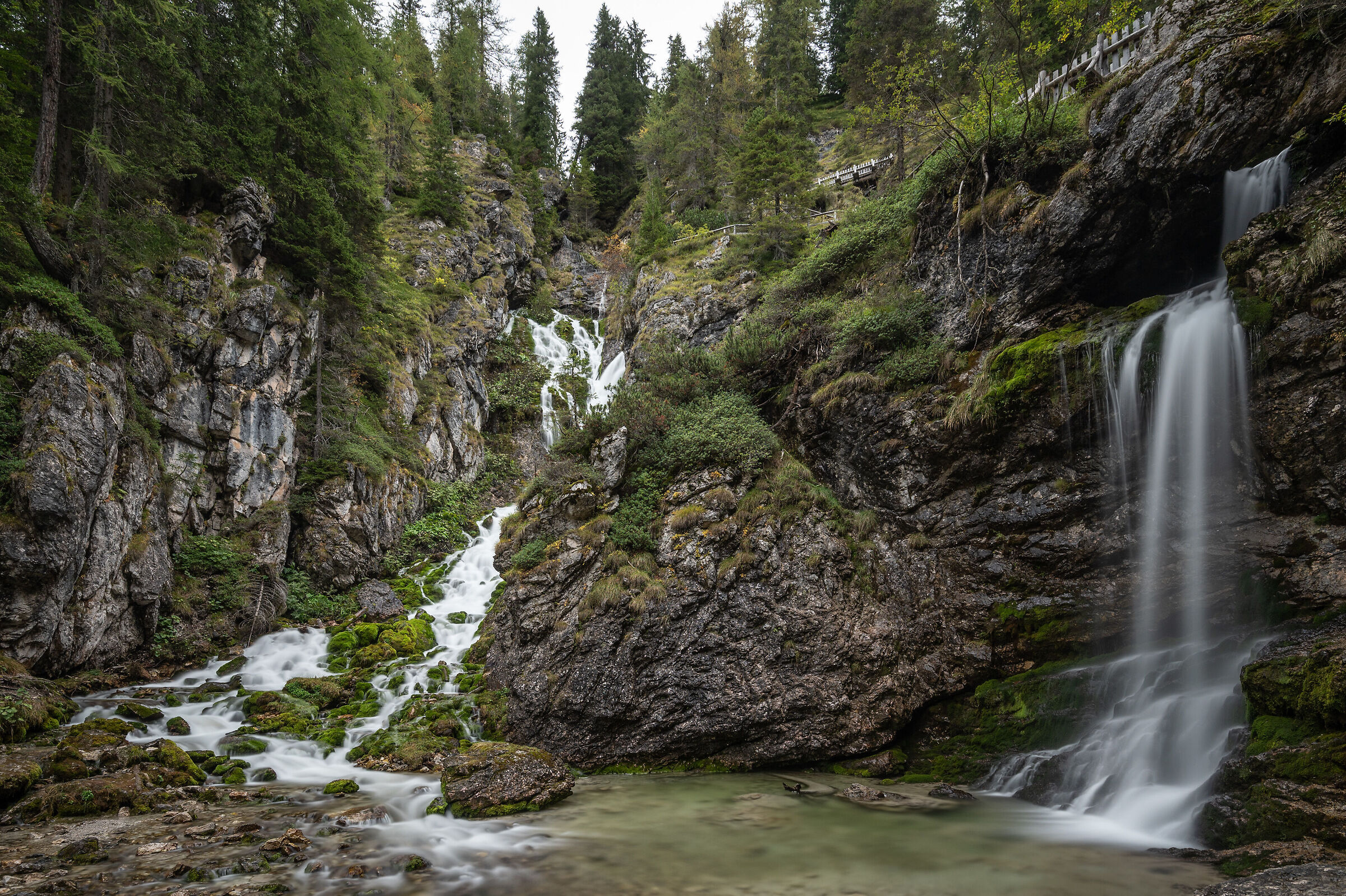 High waterfalls of Vallesinella