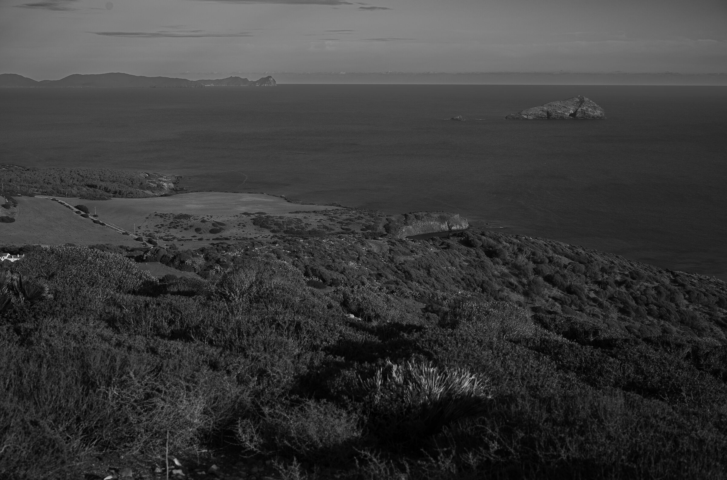 Capo Teulada seen from Sant'Antioco