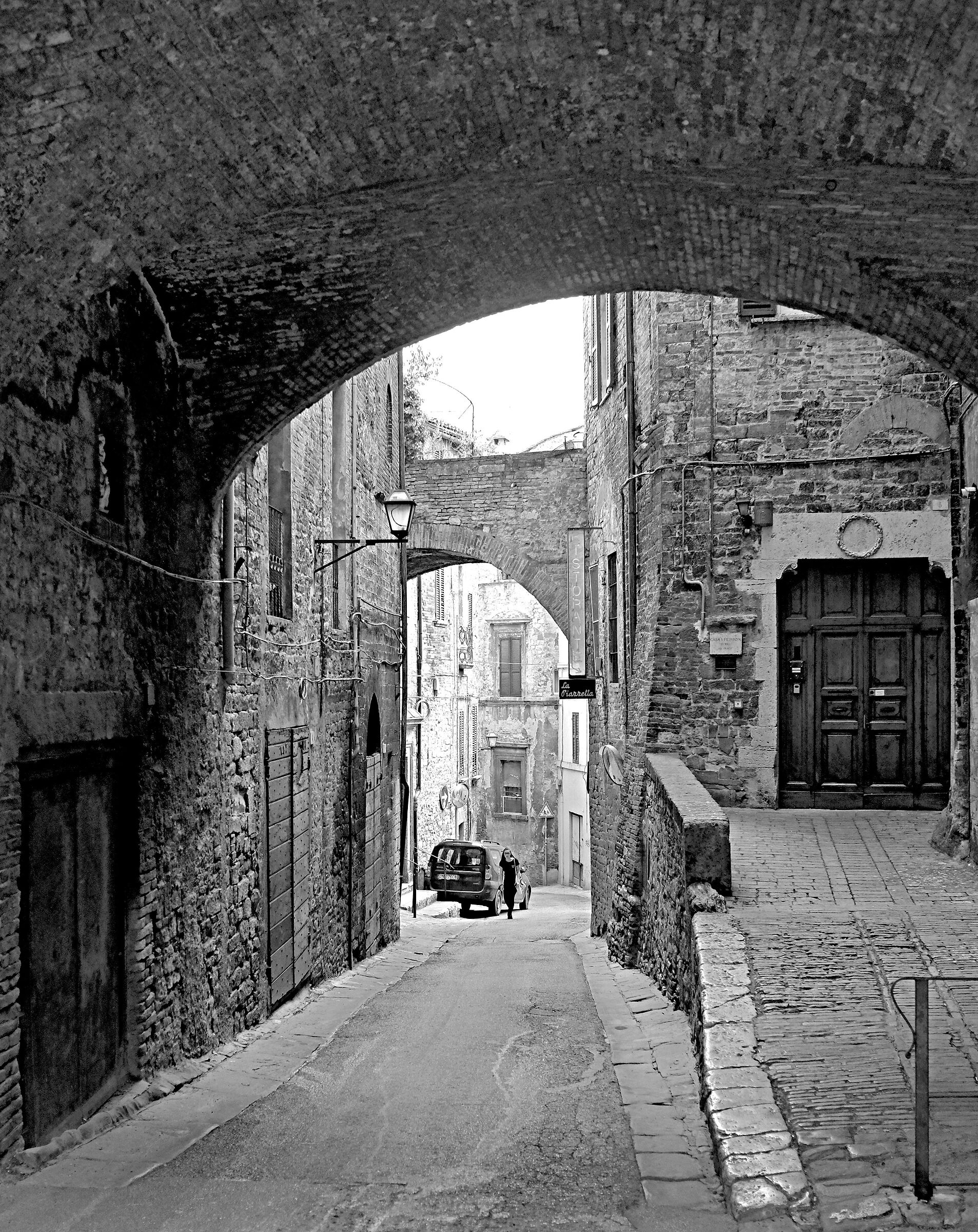 Centro storico di Perugia quasi come una volta