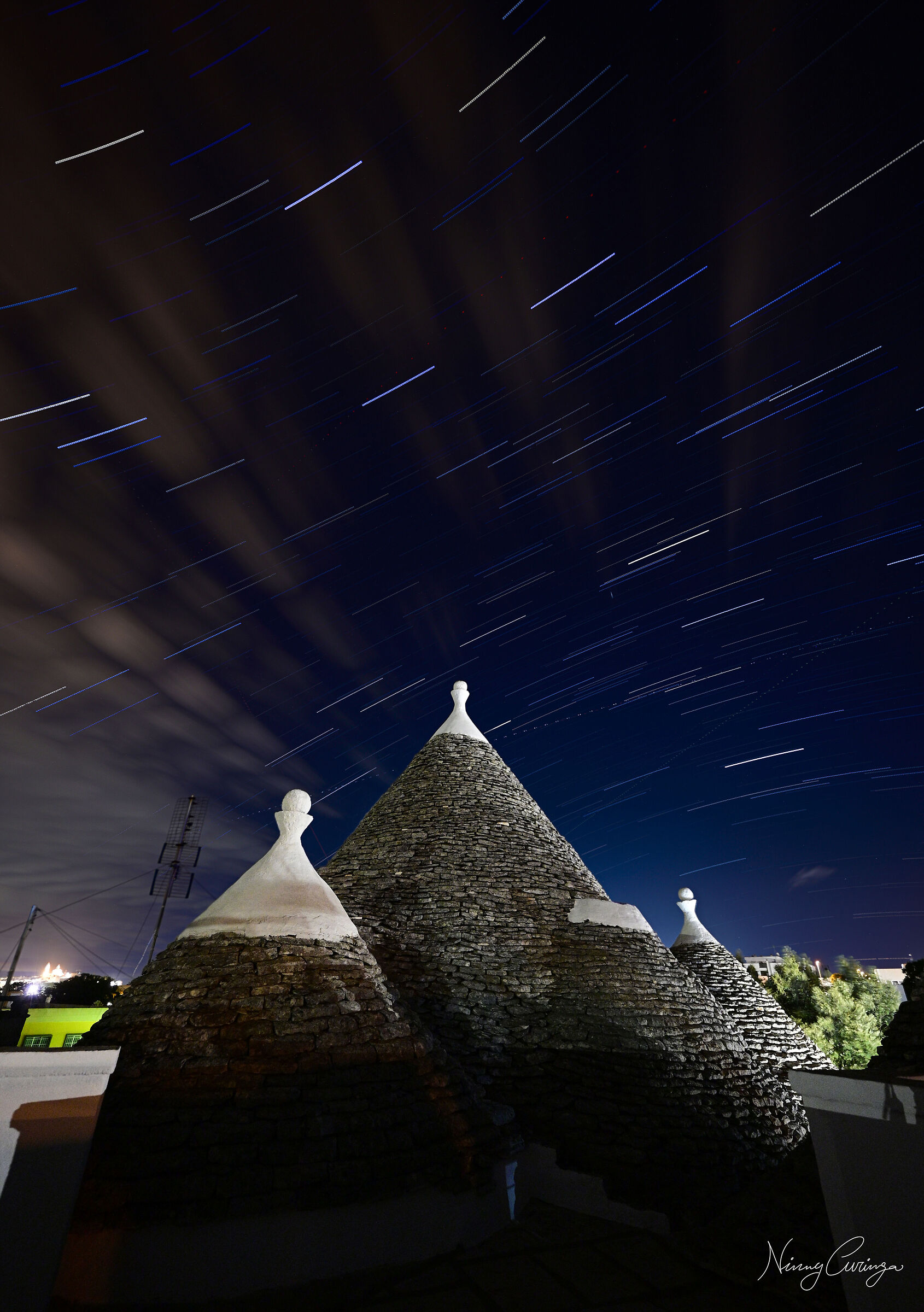 Locorotondo, short startrail