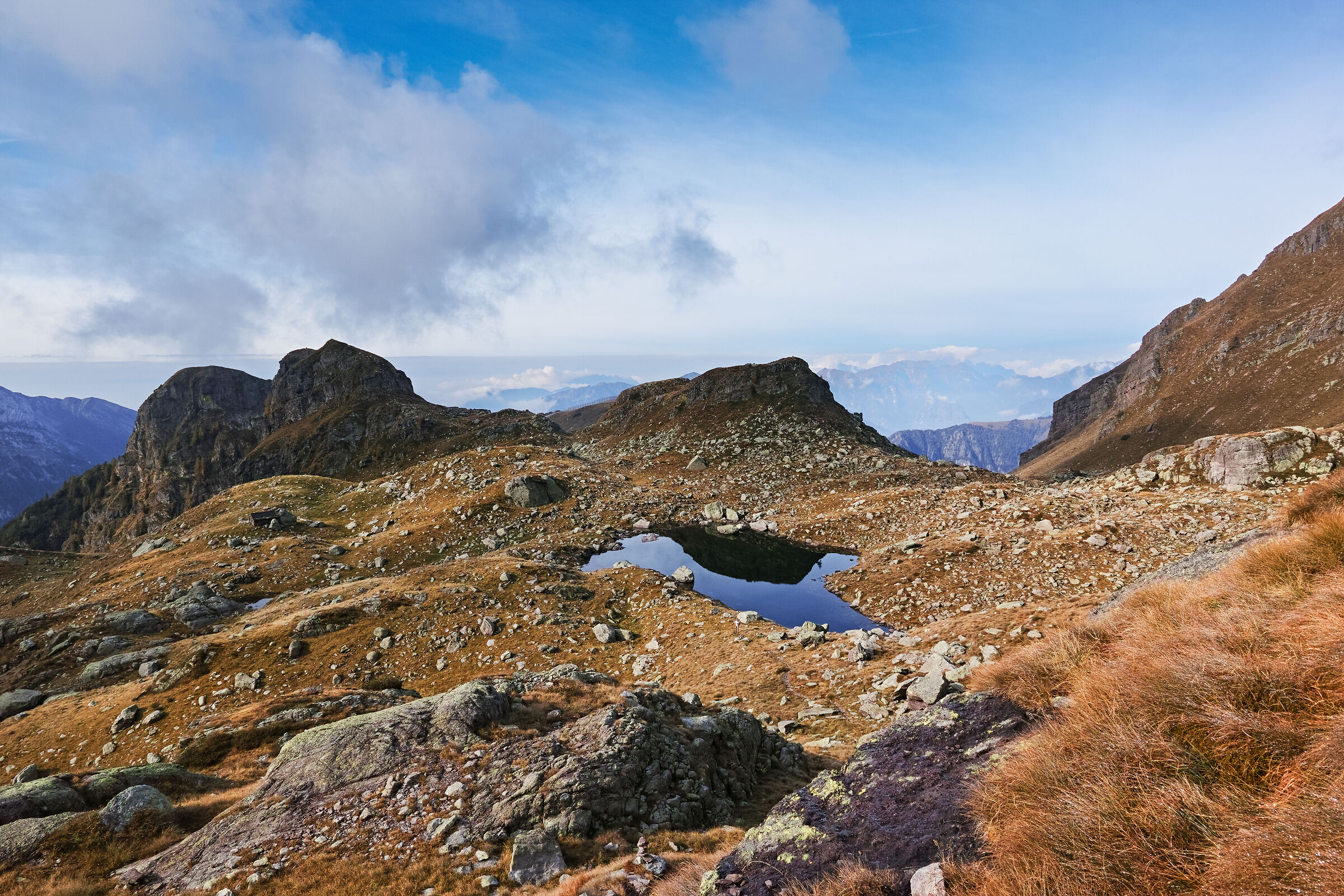The Lake of Pietra Quadra