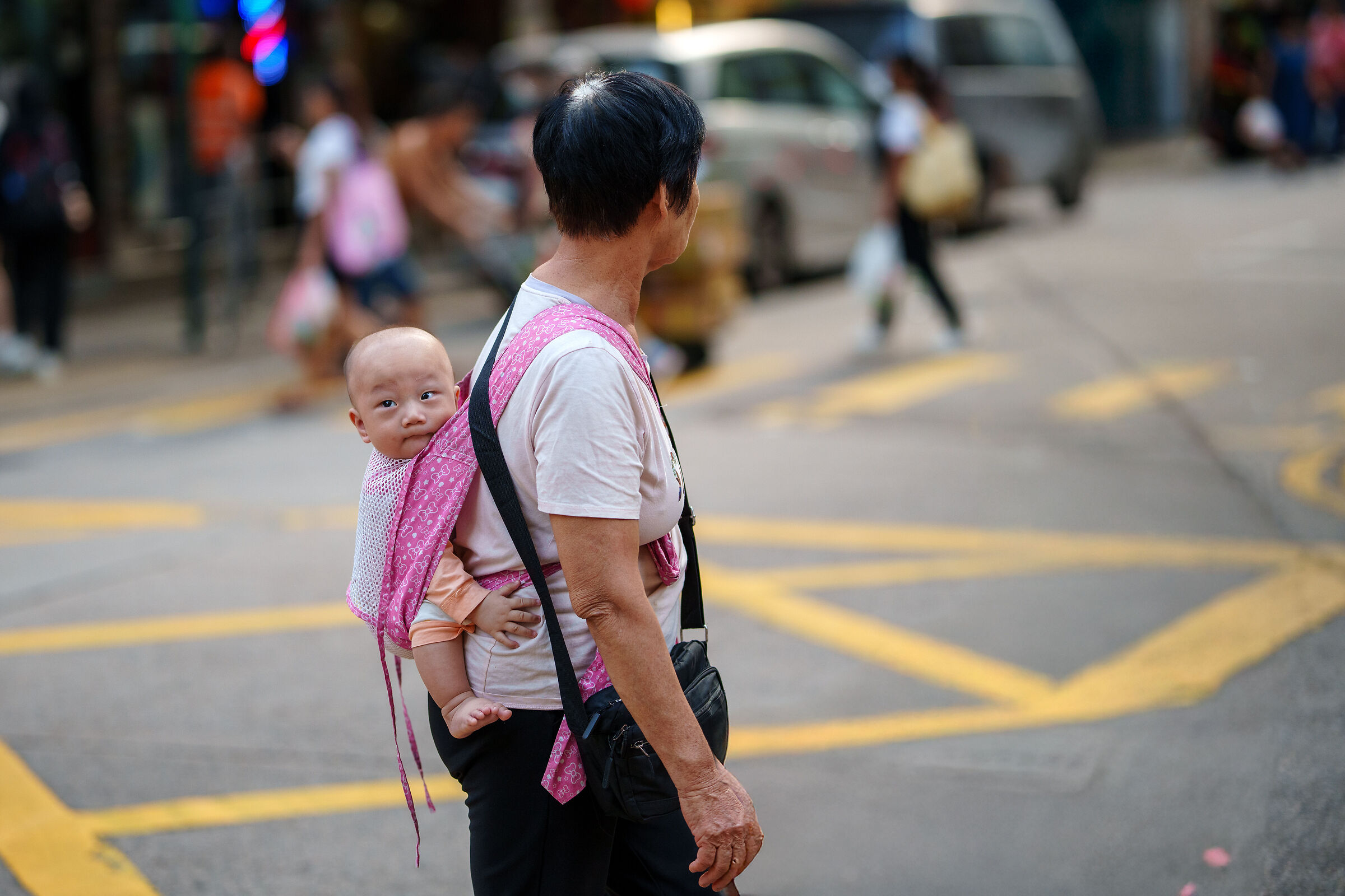 Granny and baby