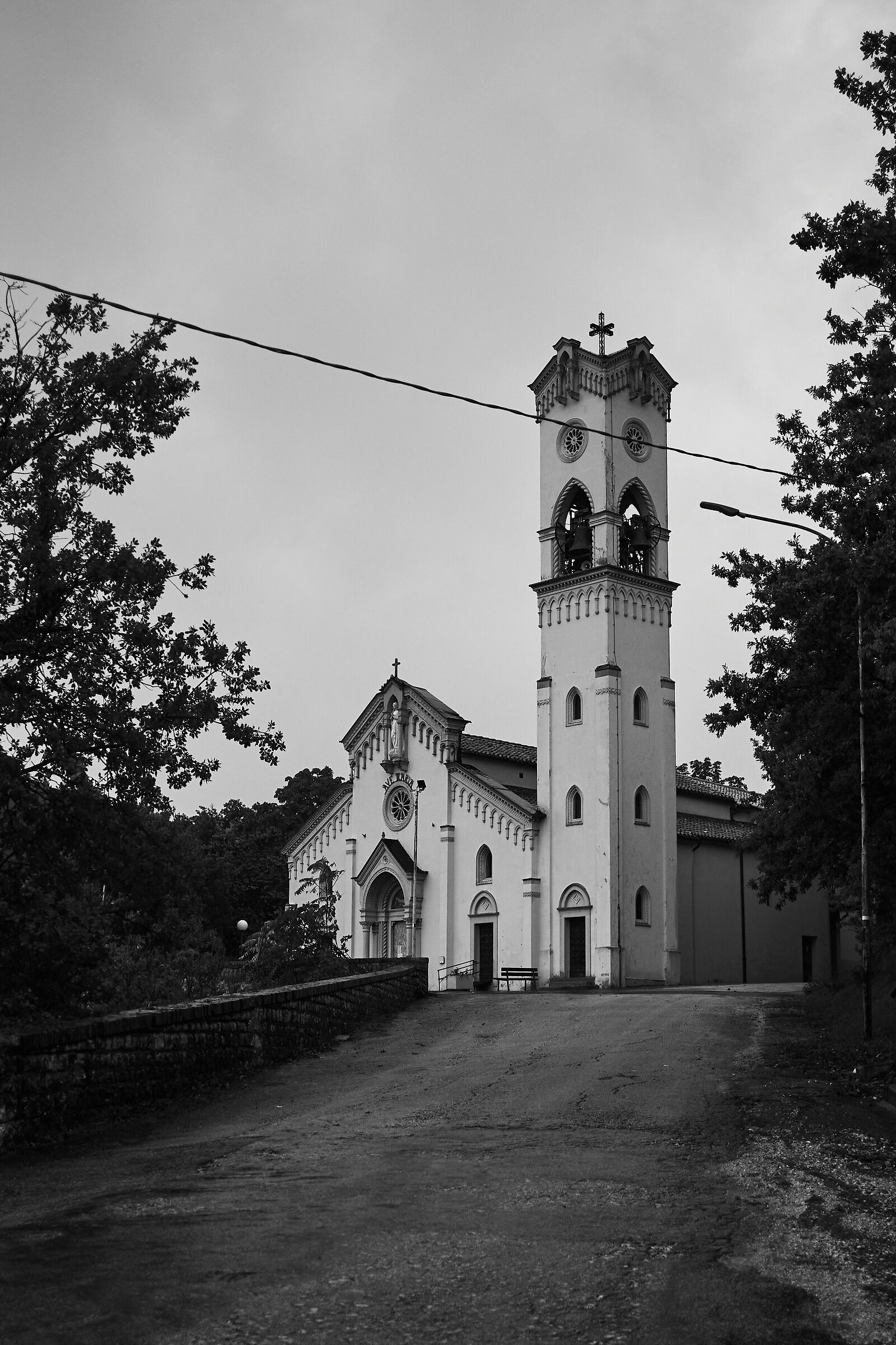 Sant.Madonna del Cerro sotto la pioggia