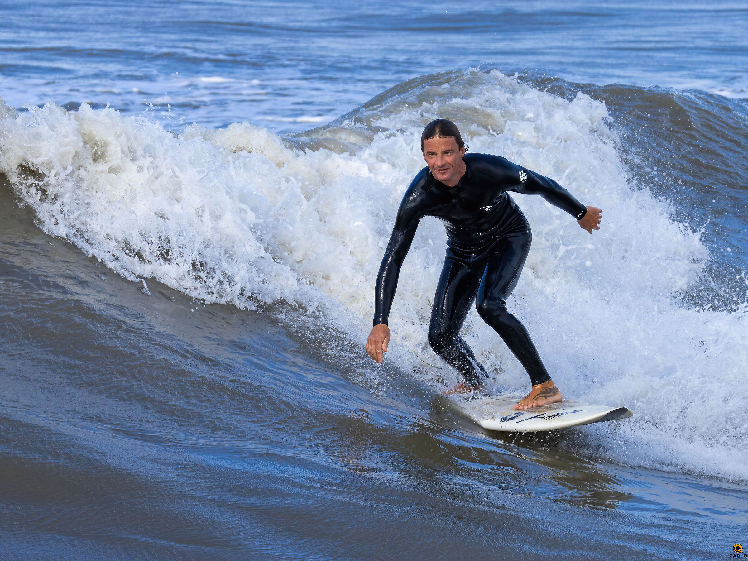 Surfing in Viareggio