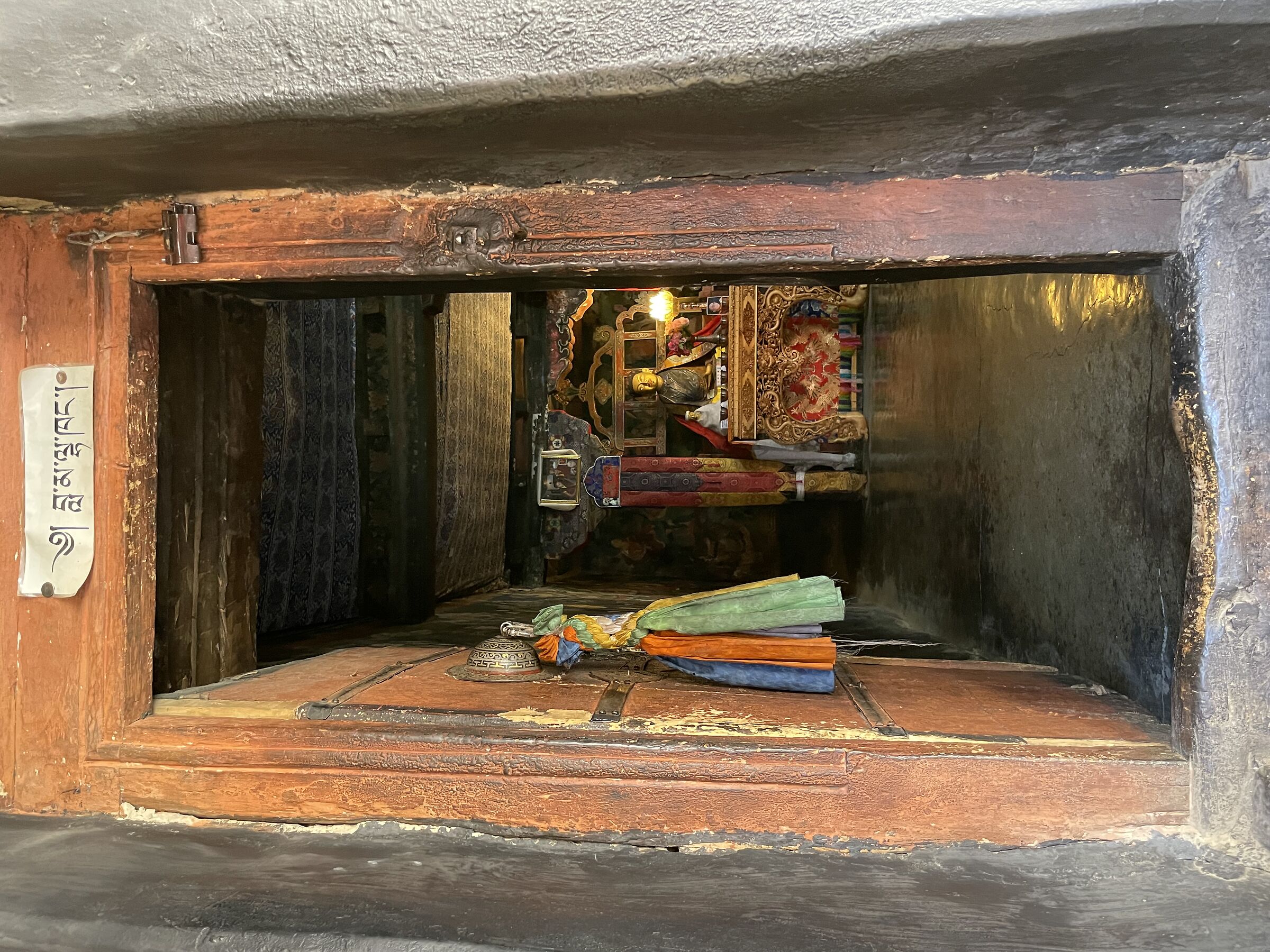 Ingresso di un tempio, Ladakh, India