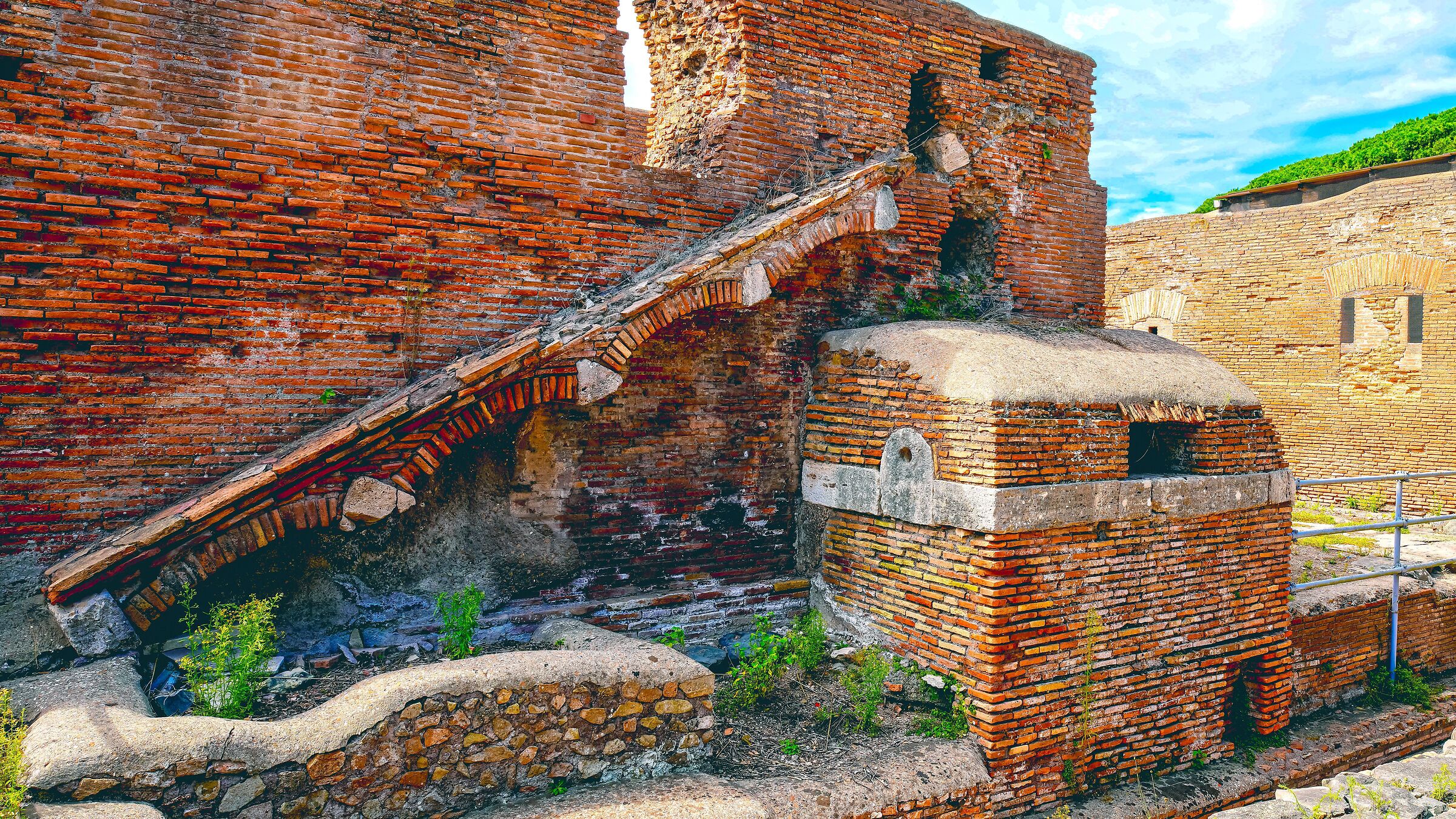 Archeologia Ostia Antica HDR