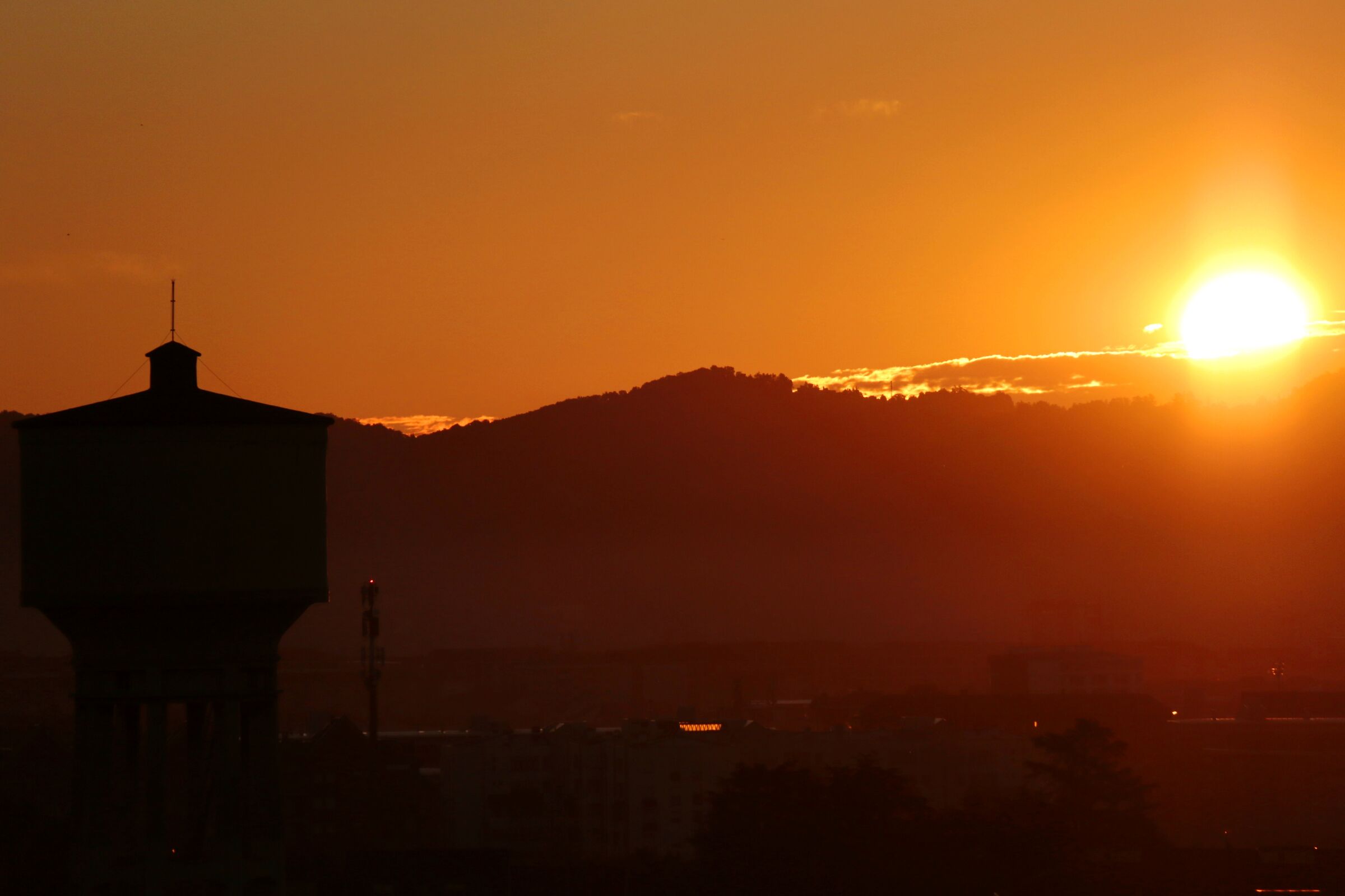 Sunrise over Turin