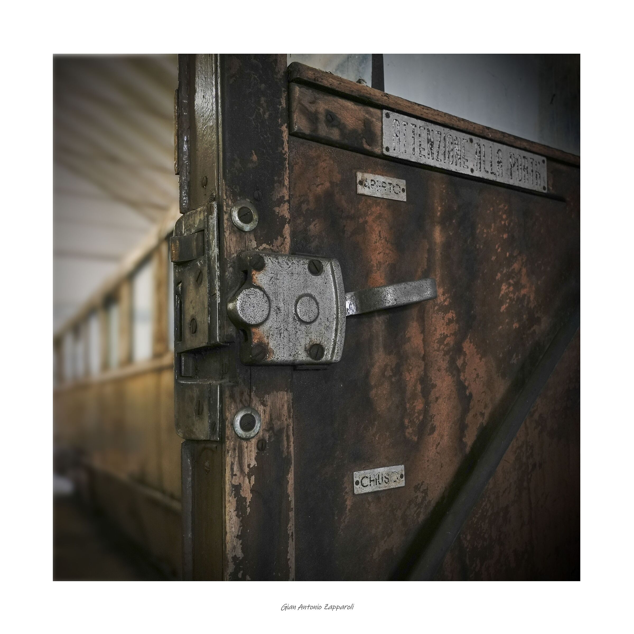 Detail of the Littorina ALn72 door