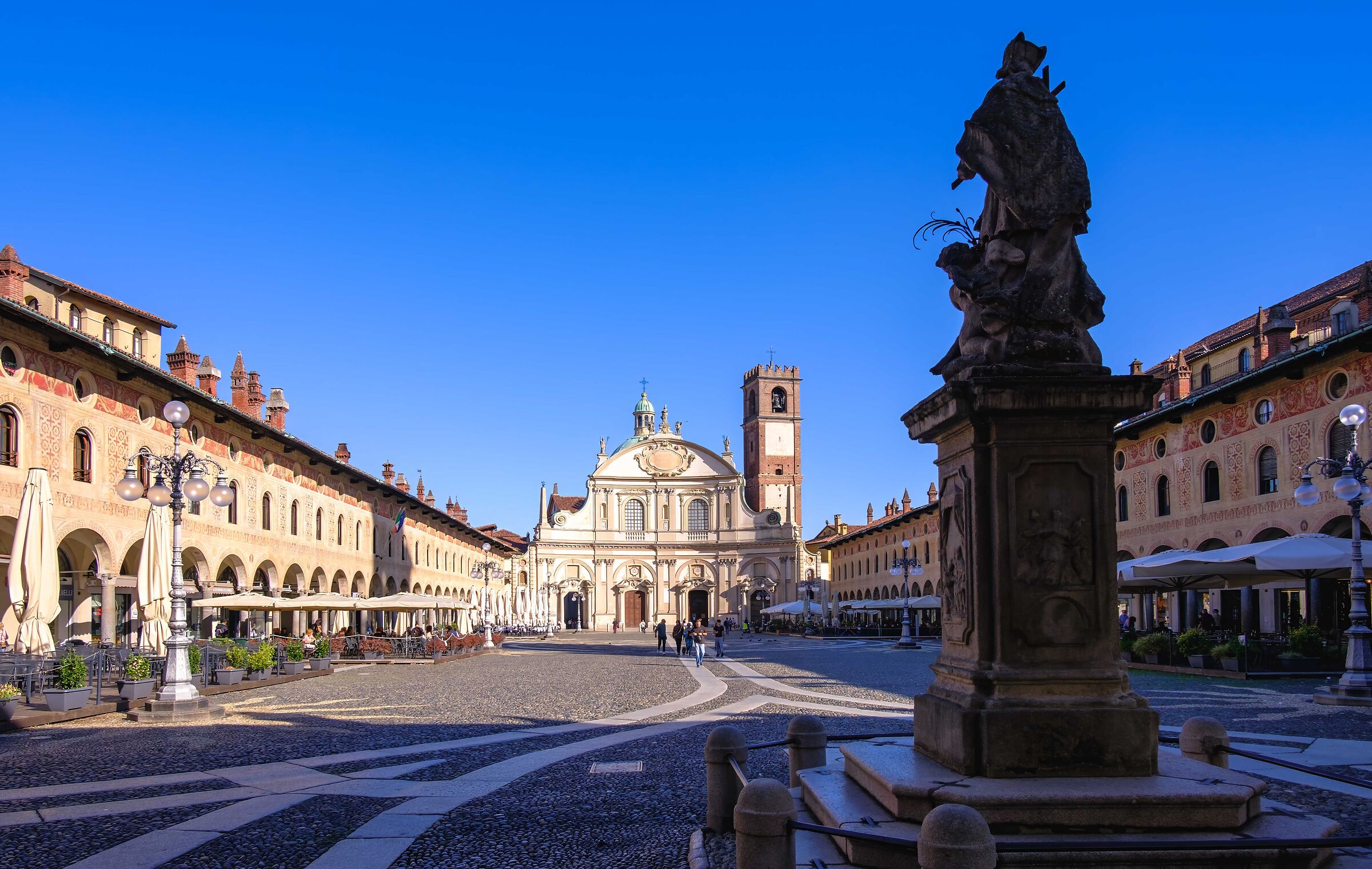 Walking without haste........