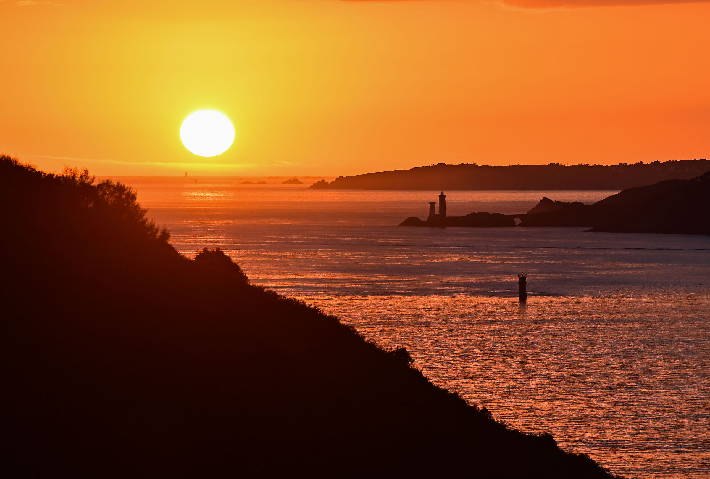 Petit Minou at sunset