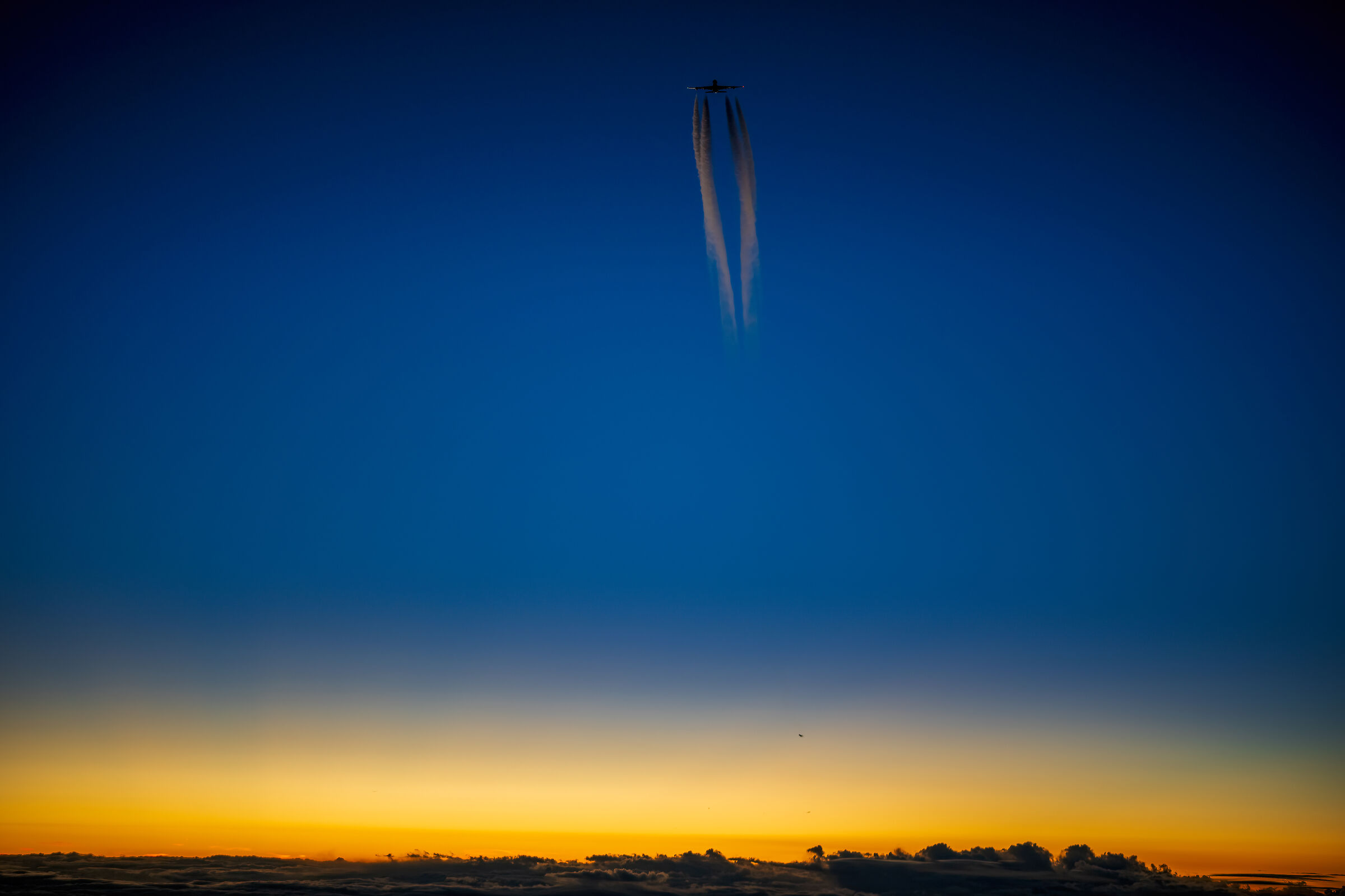 The long sunset over Georgia