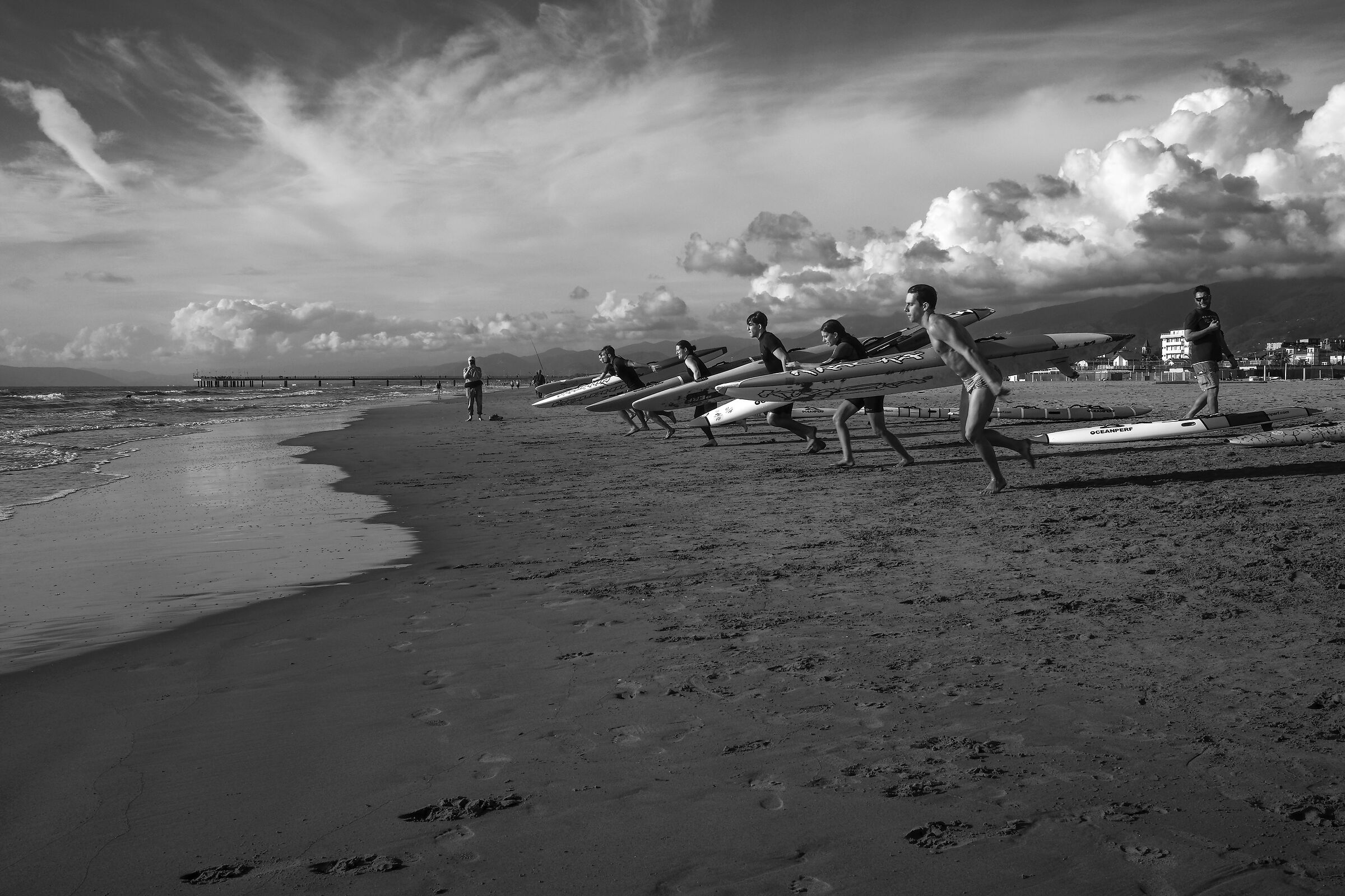 I saw the sea; The sea must have seen me