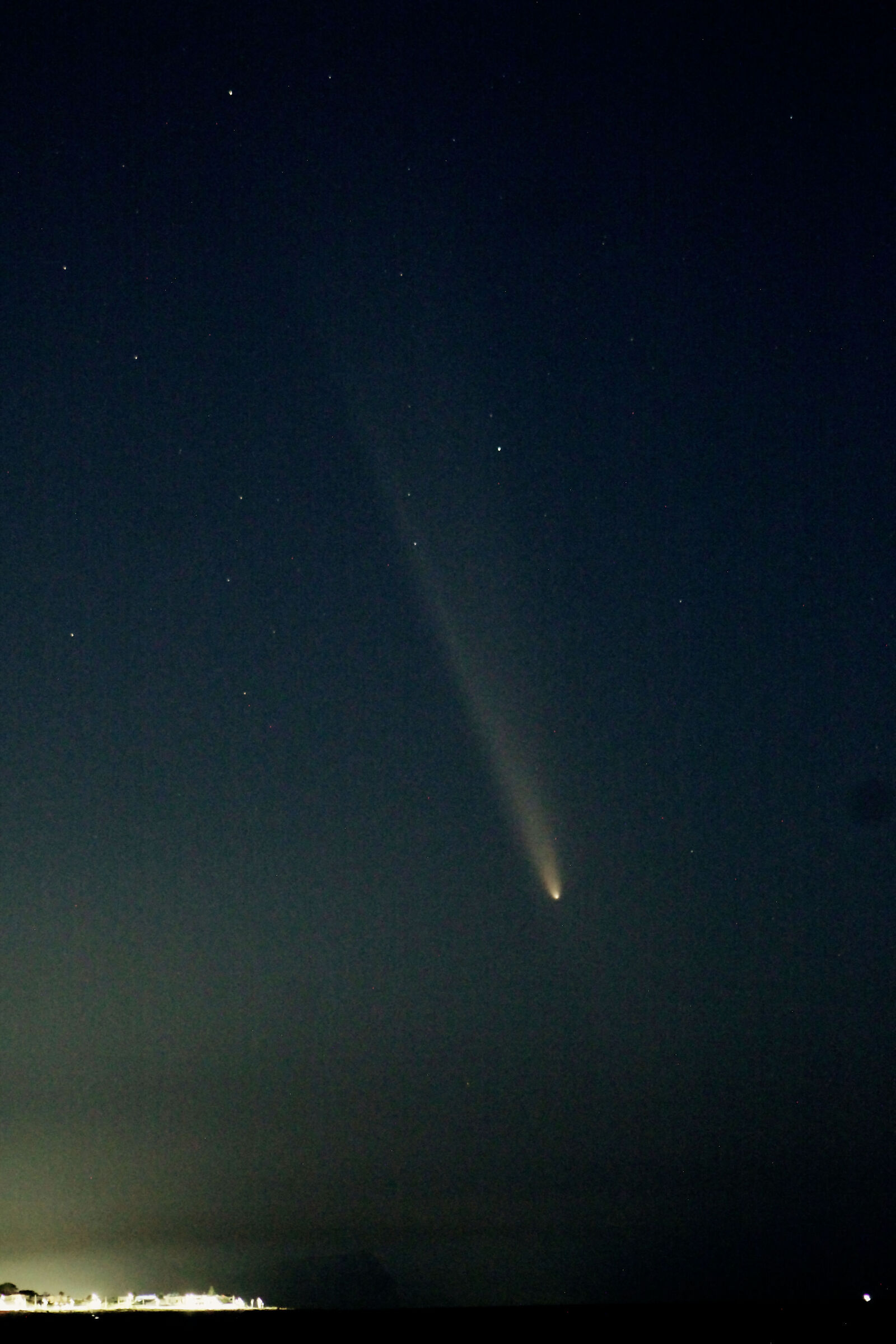 Comet C/2023 A3 Tsuchinshan-ATLAS from Palermo.