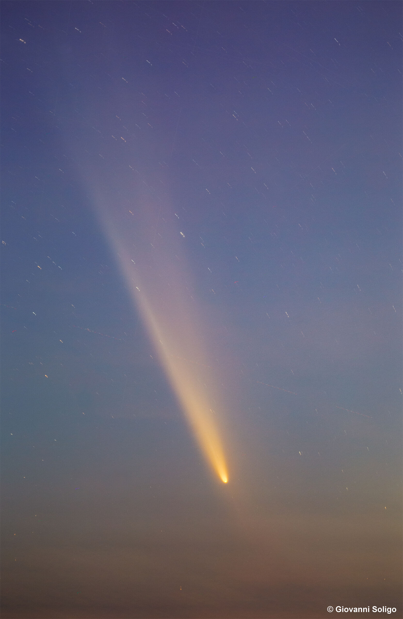 Cometa c/2023 A3 Tsuchinshan-ATLAS