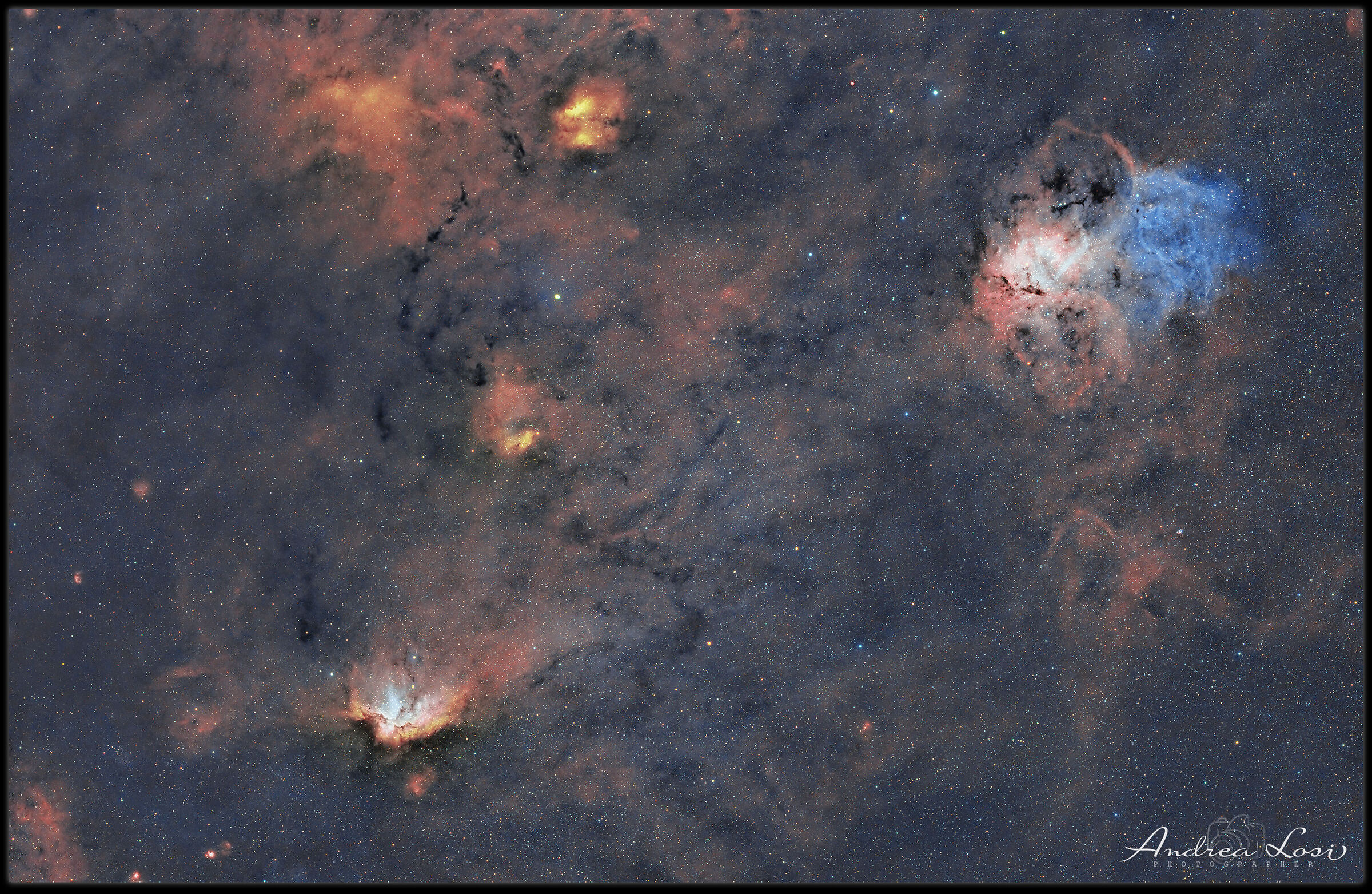 la nebulosa mago la nebulosa del leone