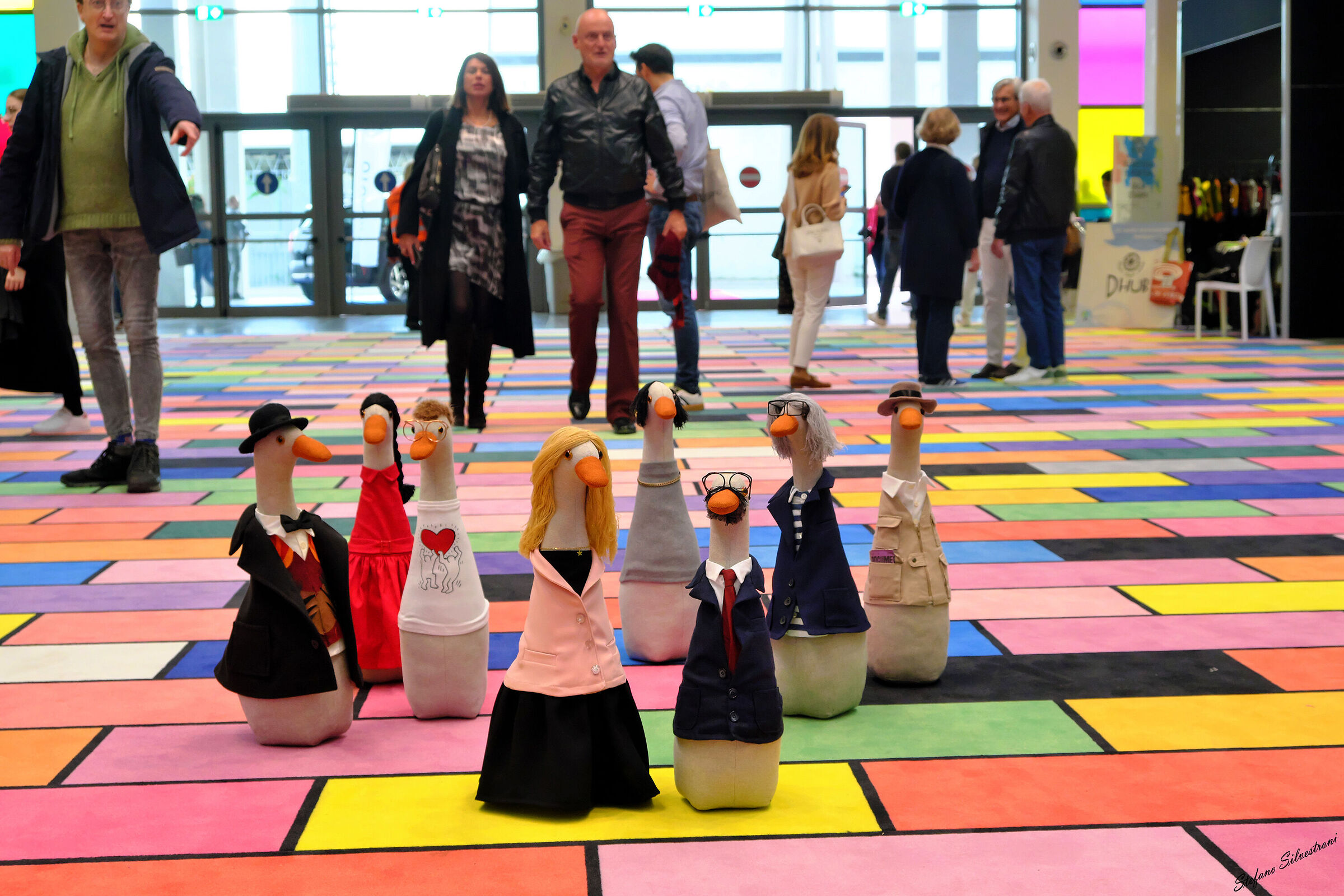 "Quack! Ahhh... love "