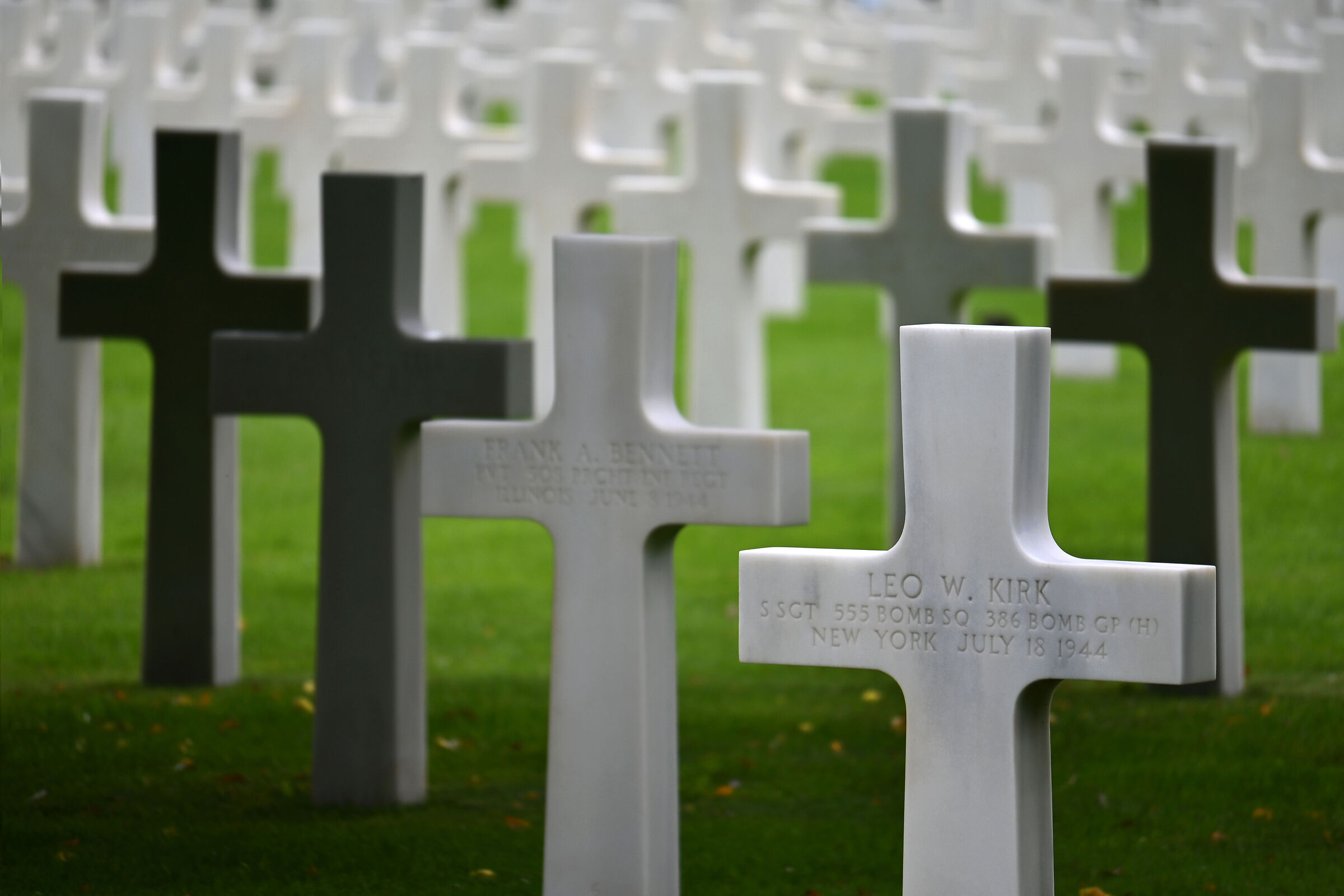 Colleville Lest we forget