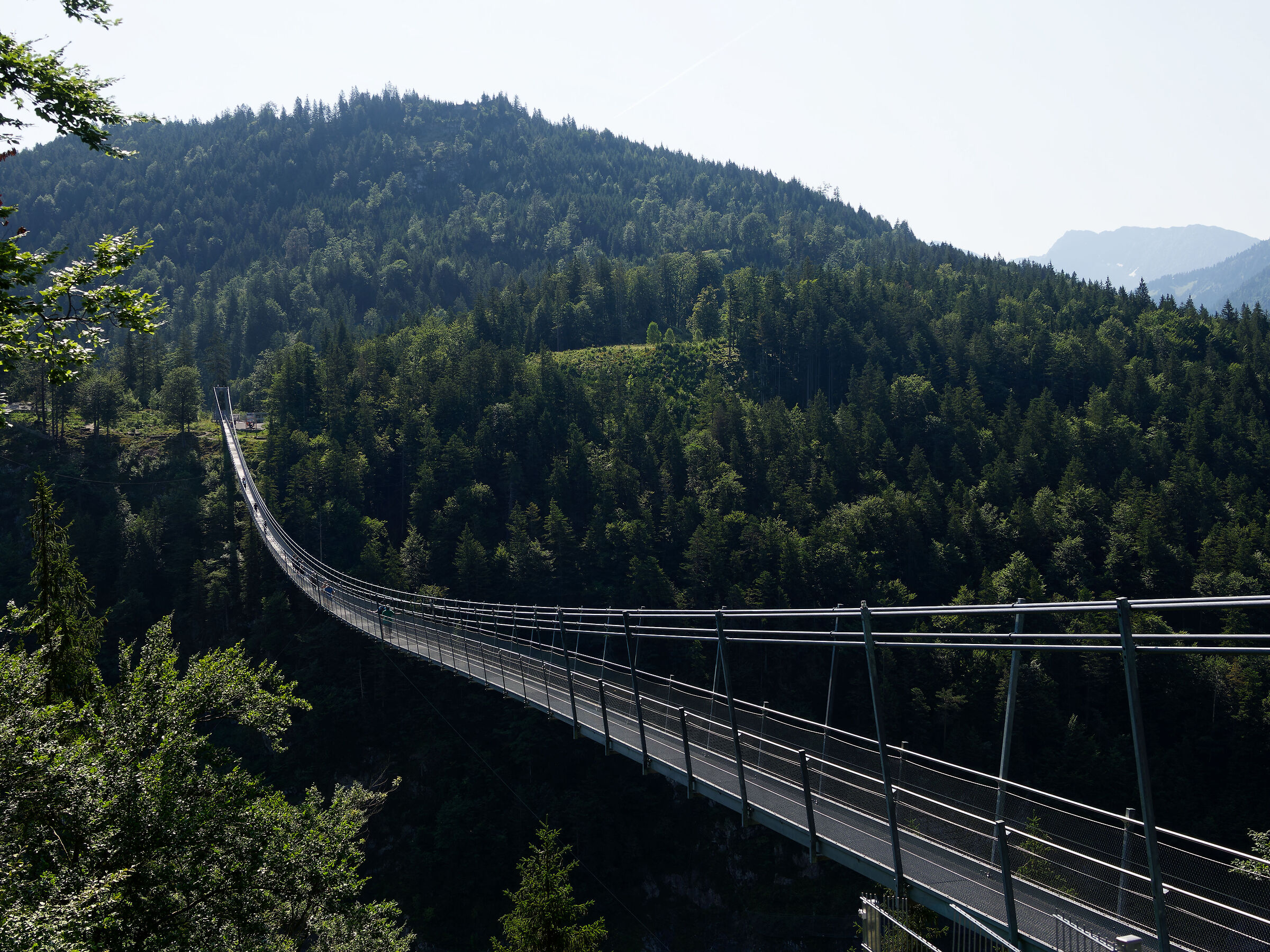 Reutte-ponte sospeso dello Schlosskopf