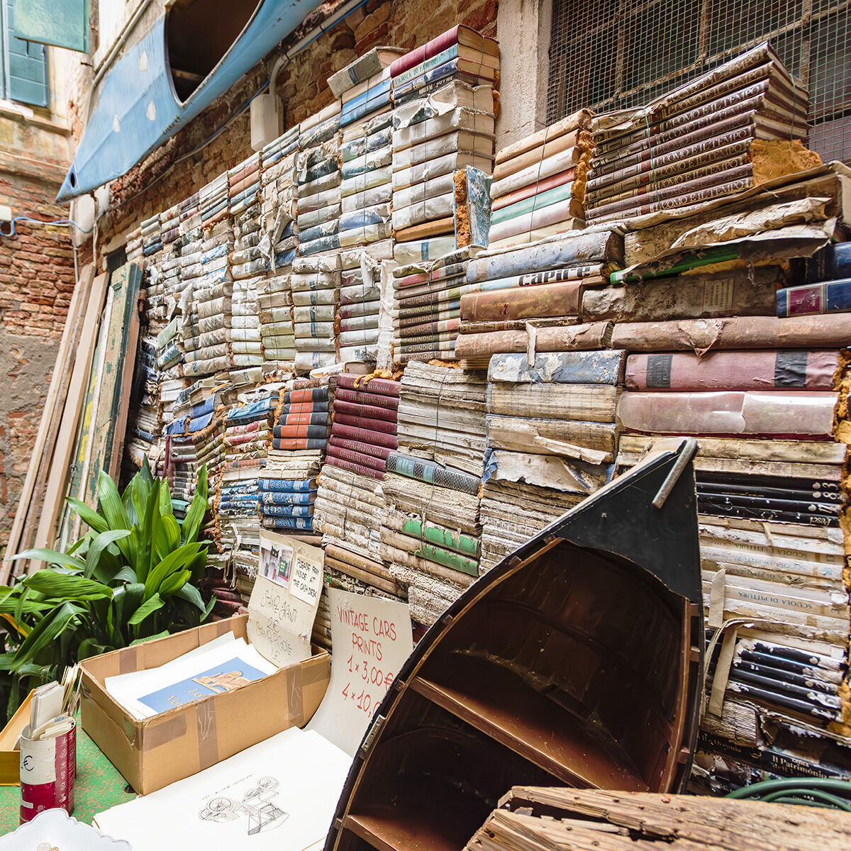 Venezia  Librerie Acqua Alta