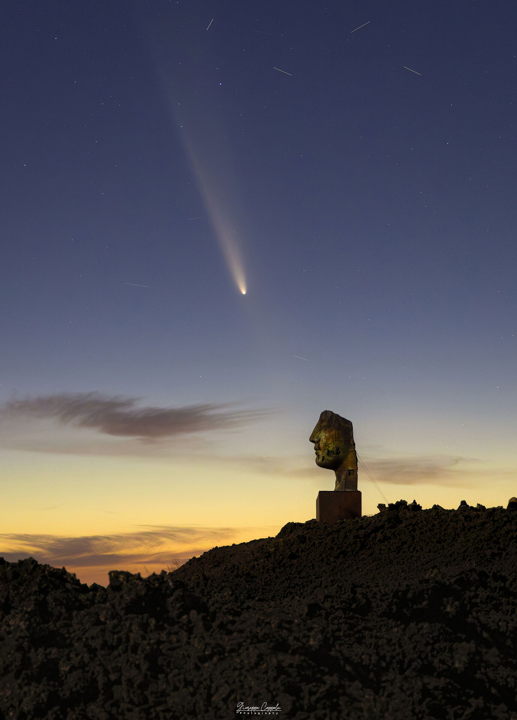 Cometa c/2023 A3 Tsuchinshan-ATLAS