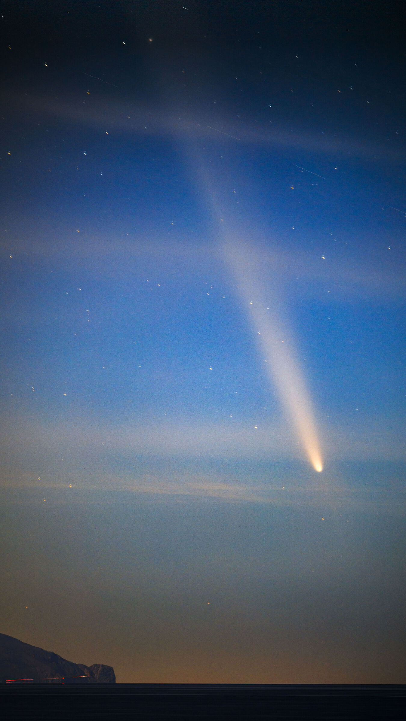 Cometa c/2023 A3 Tsuchinshan-Atlas