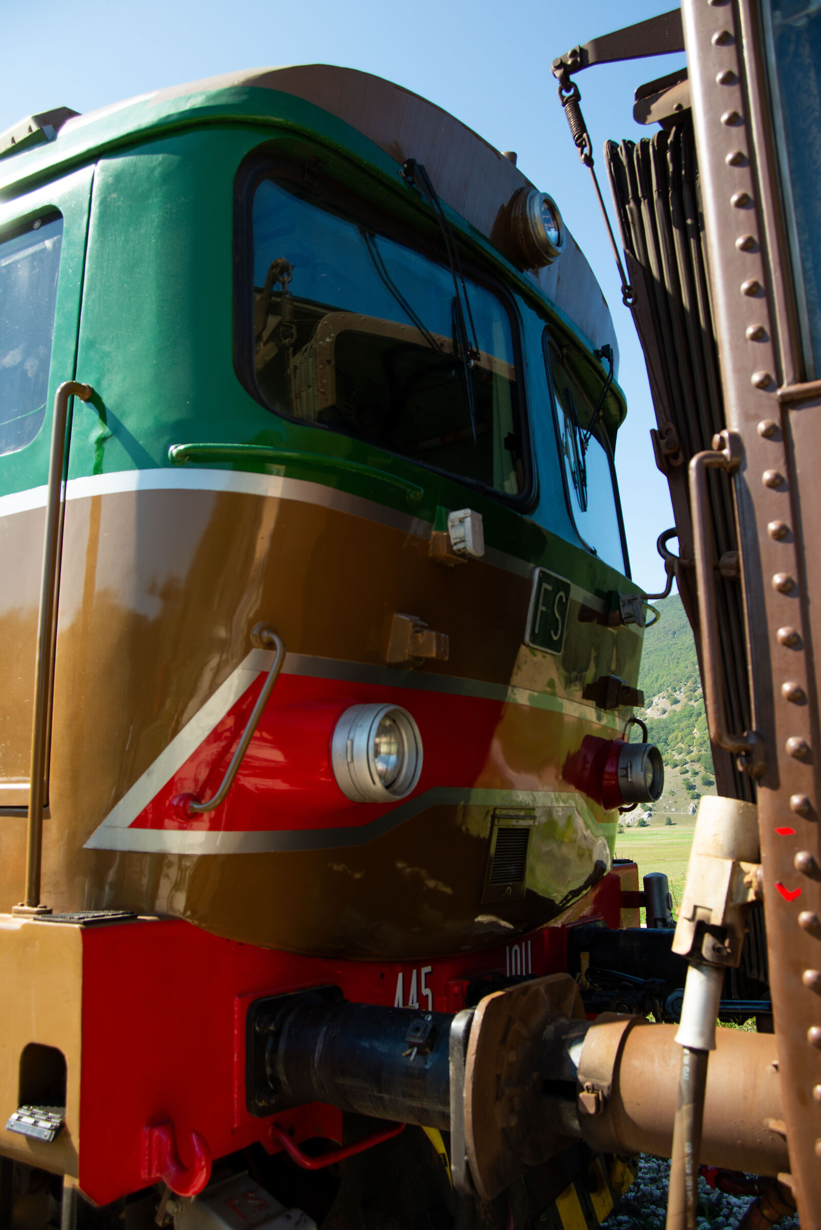 Trans-Siberian Railway of Italy Diesel Electric Locomotive F...