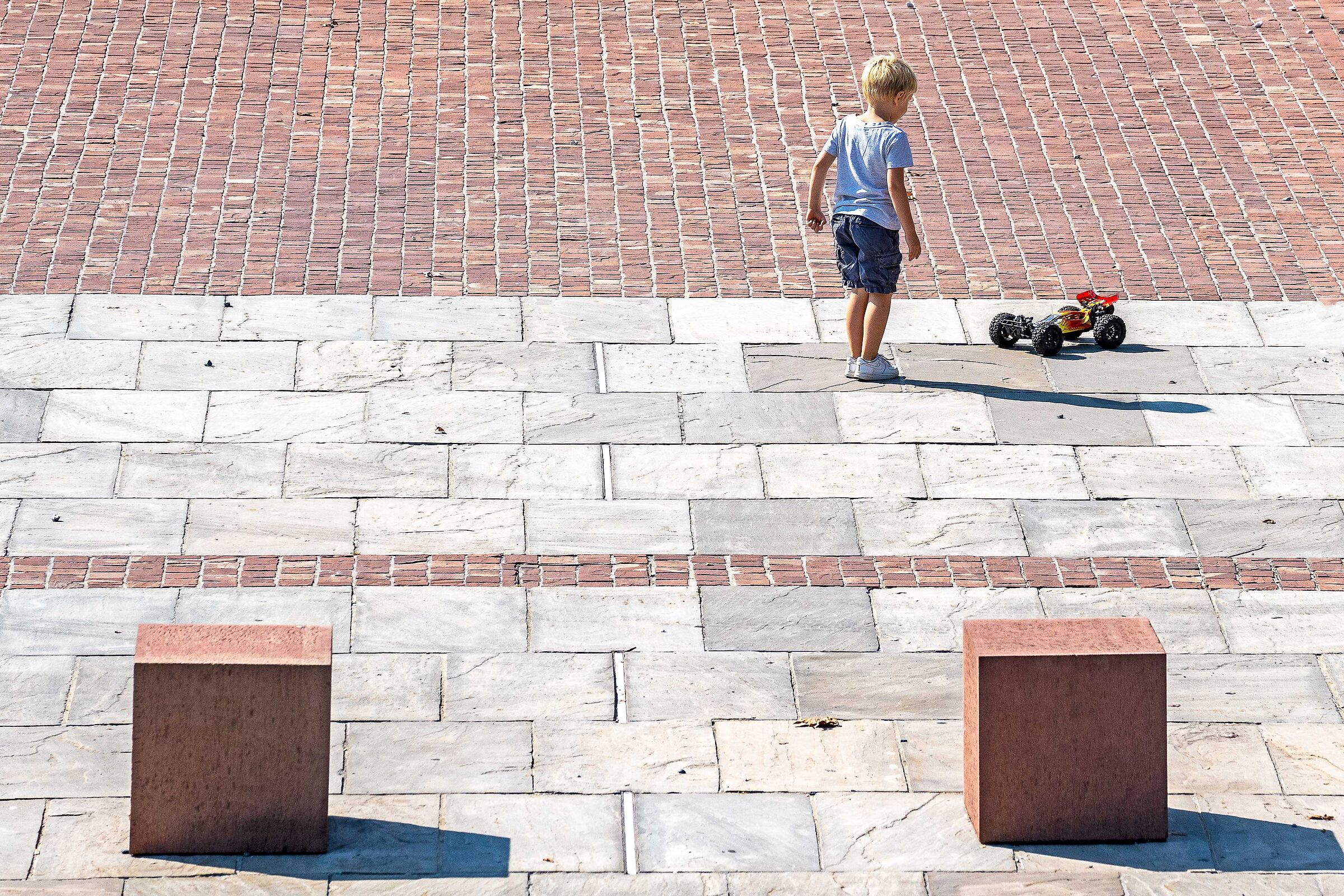 Piazza Italia a Olgiate Comasco