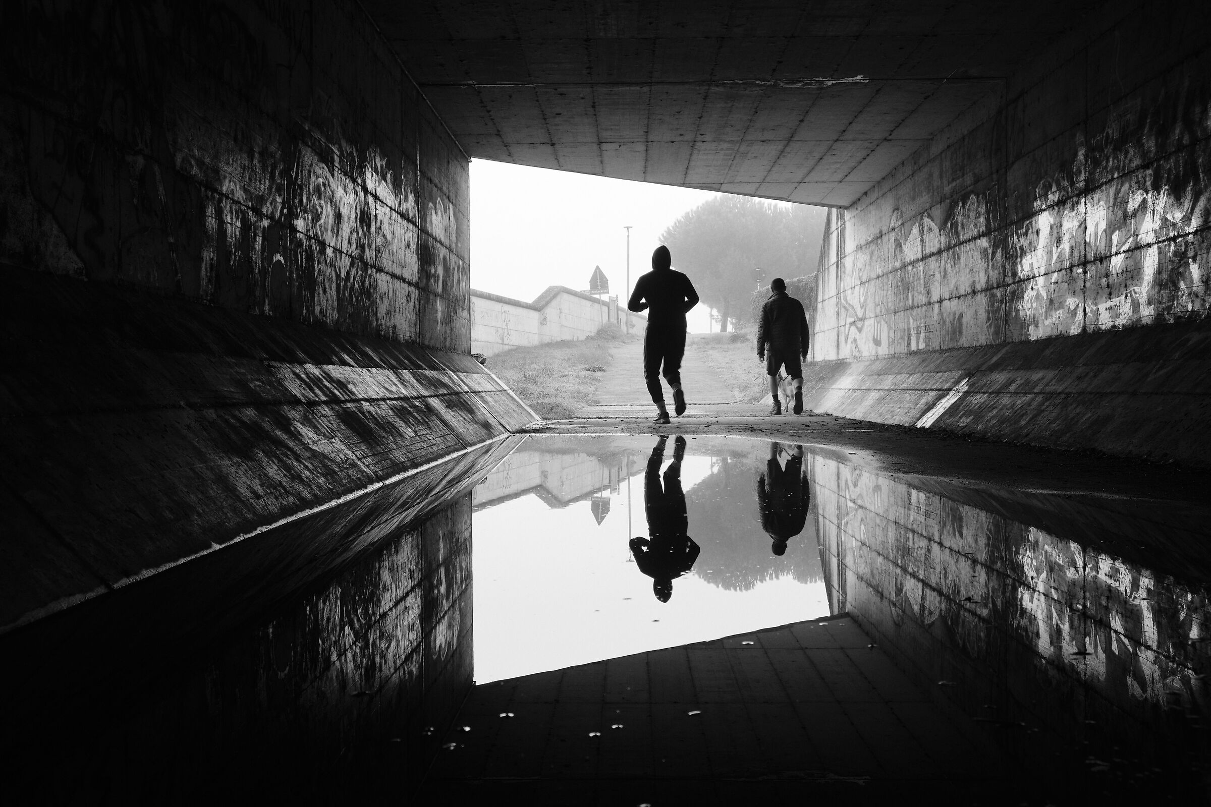 Riflessi nel sottopasso