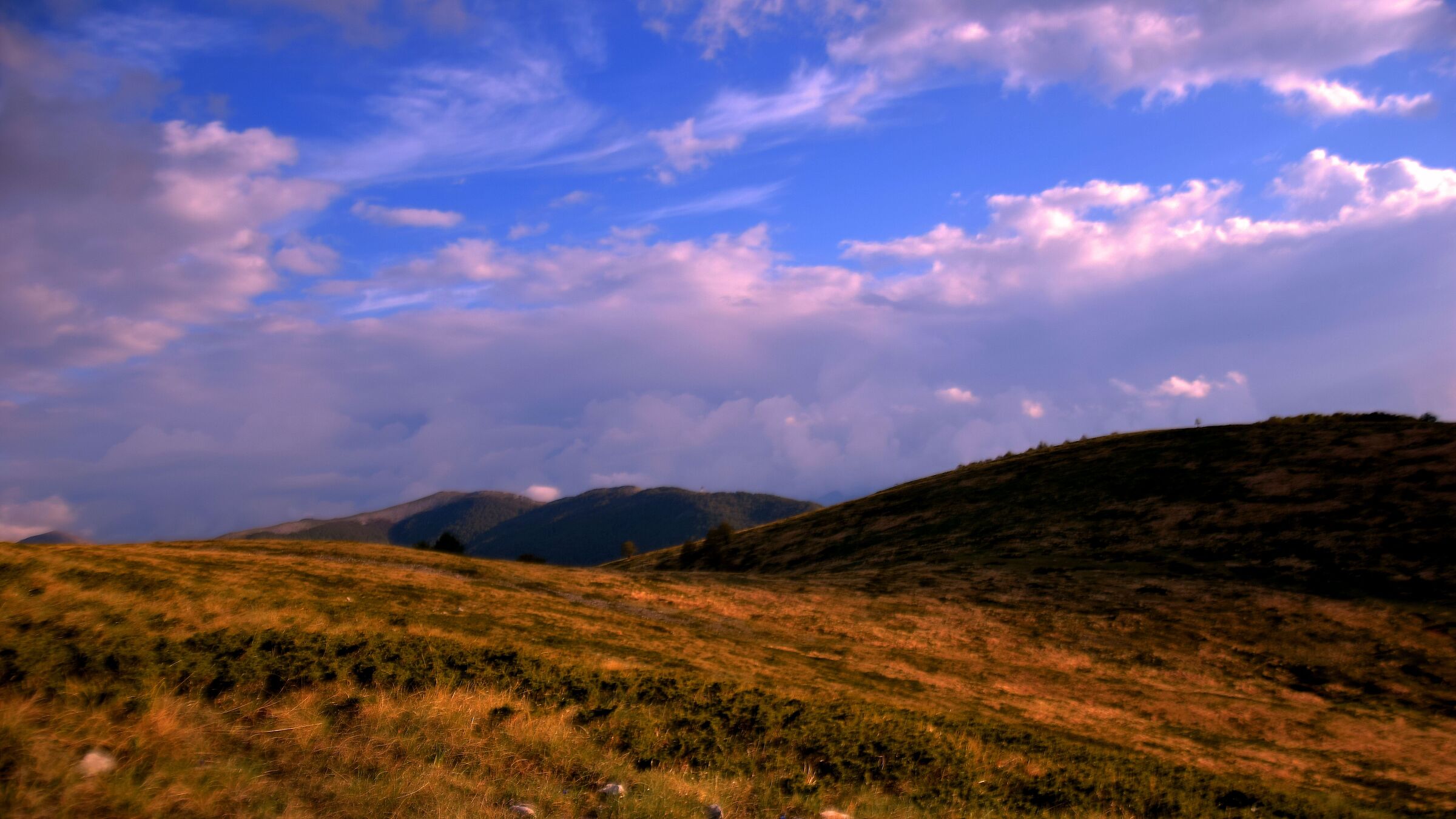 Sunset on Monte Codone