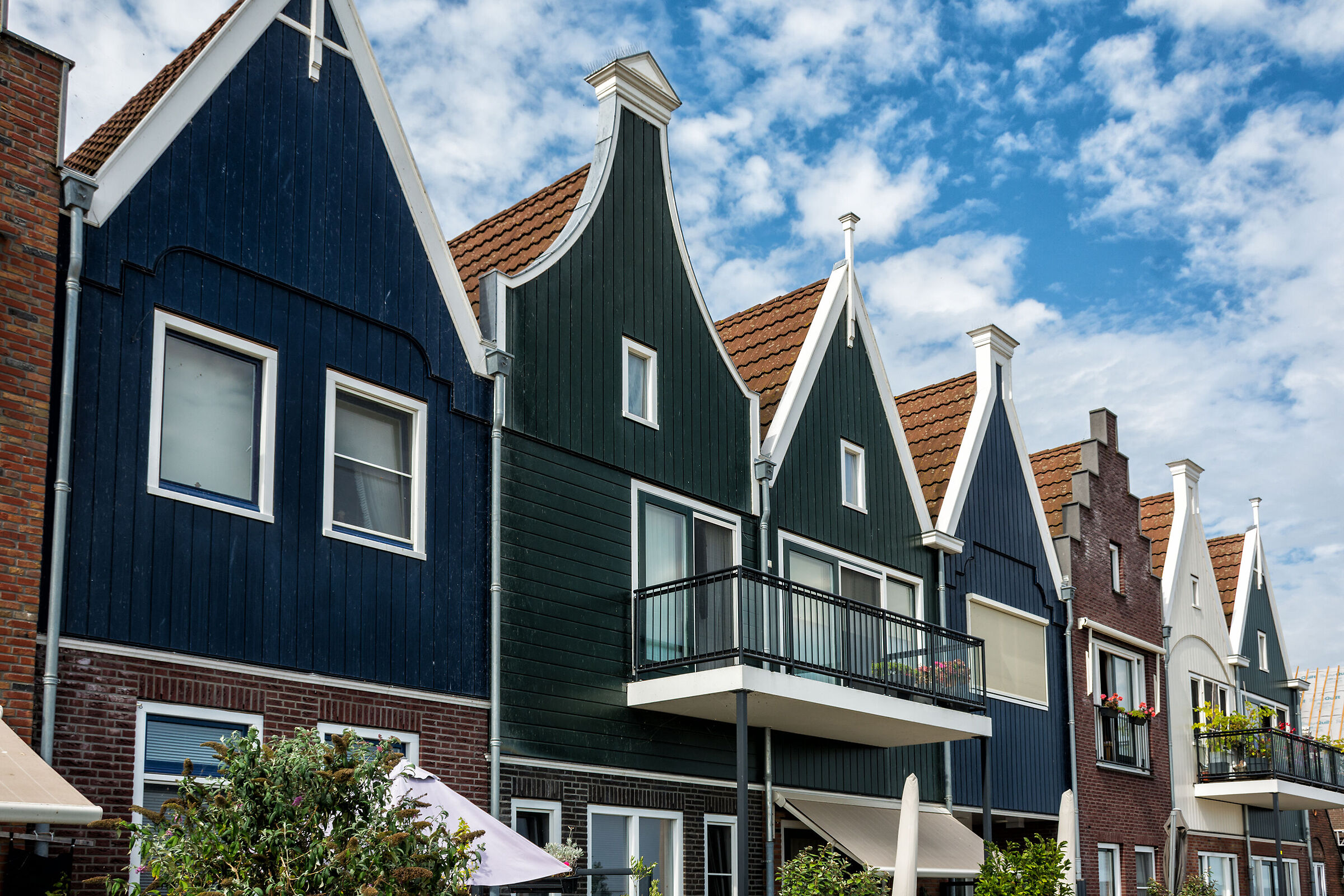 The houses of Volendam