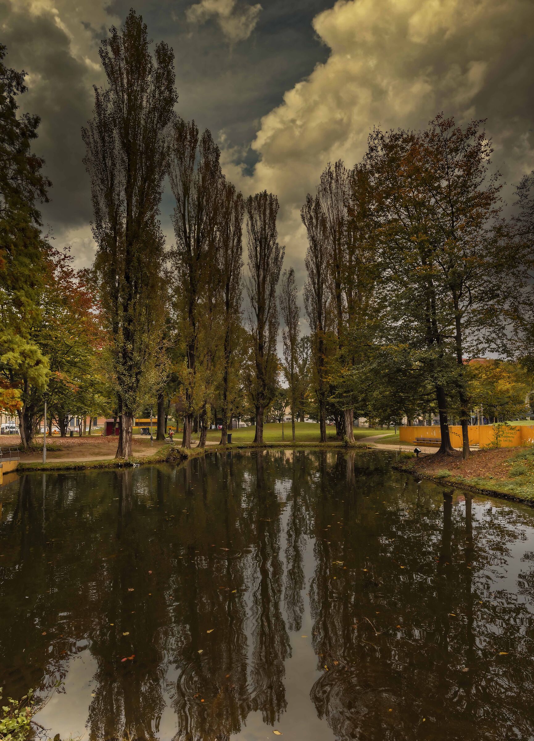 Reflections before the storm