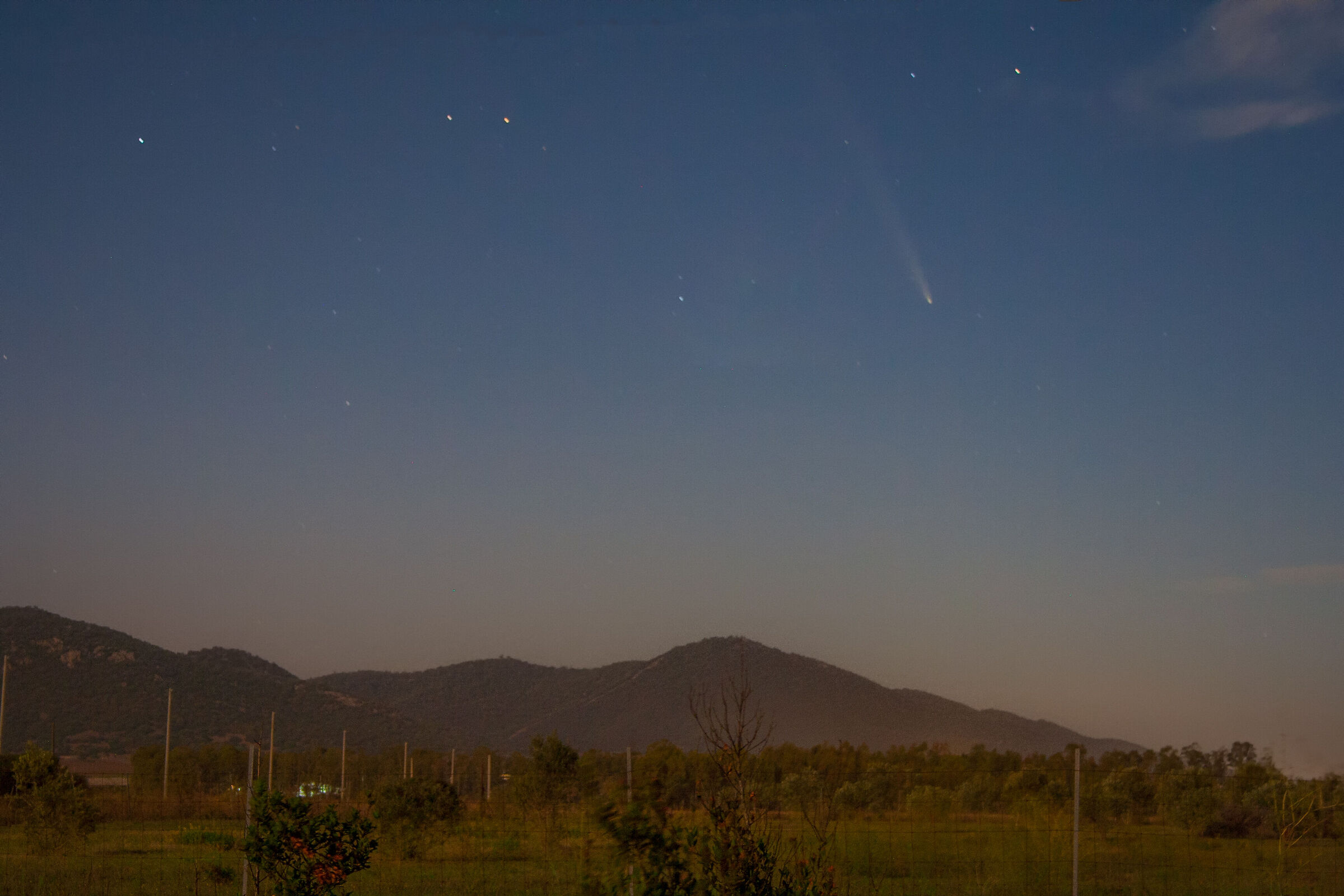 Comet c/2023 A3 tsunchinshan-ATLAS