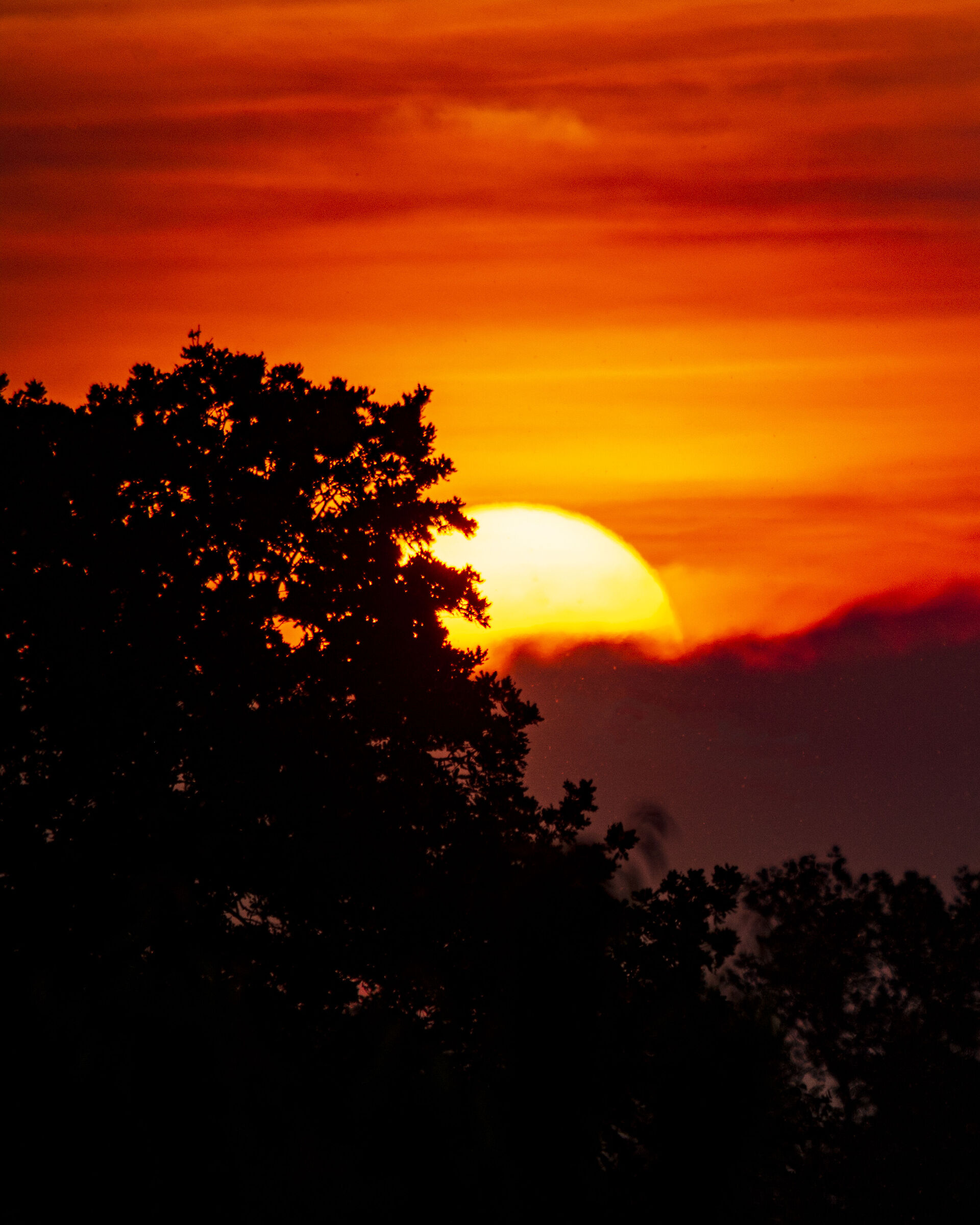 ... the sun goes to sleep...