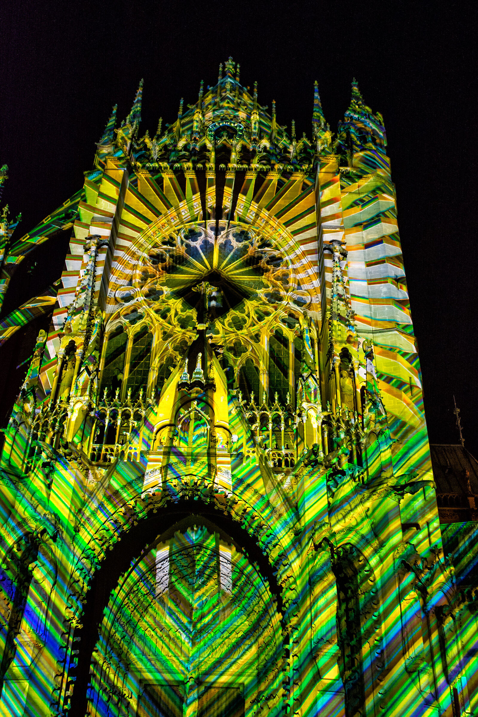 Plays of light on Metz Cathedral3